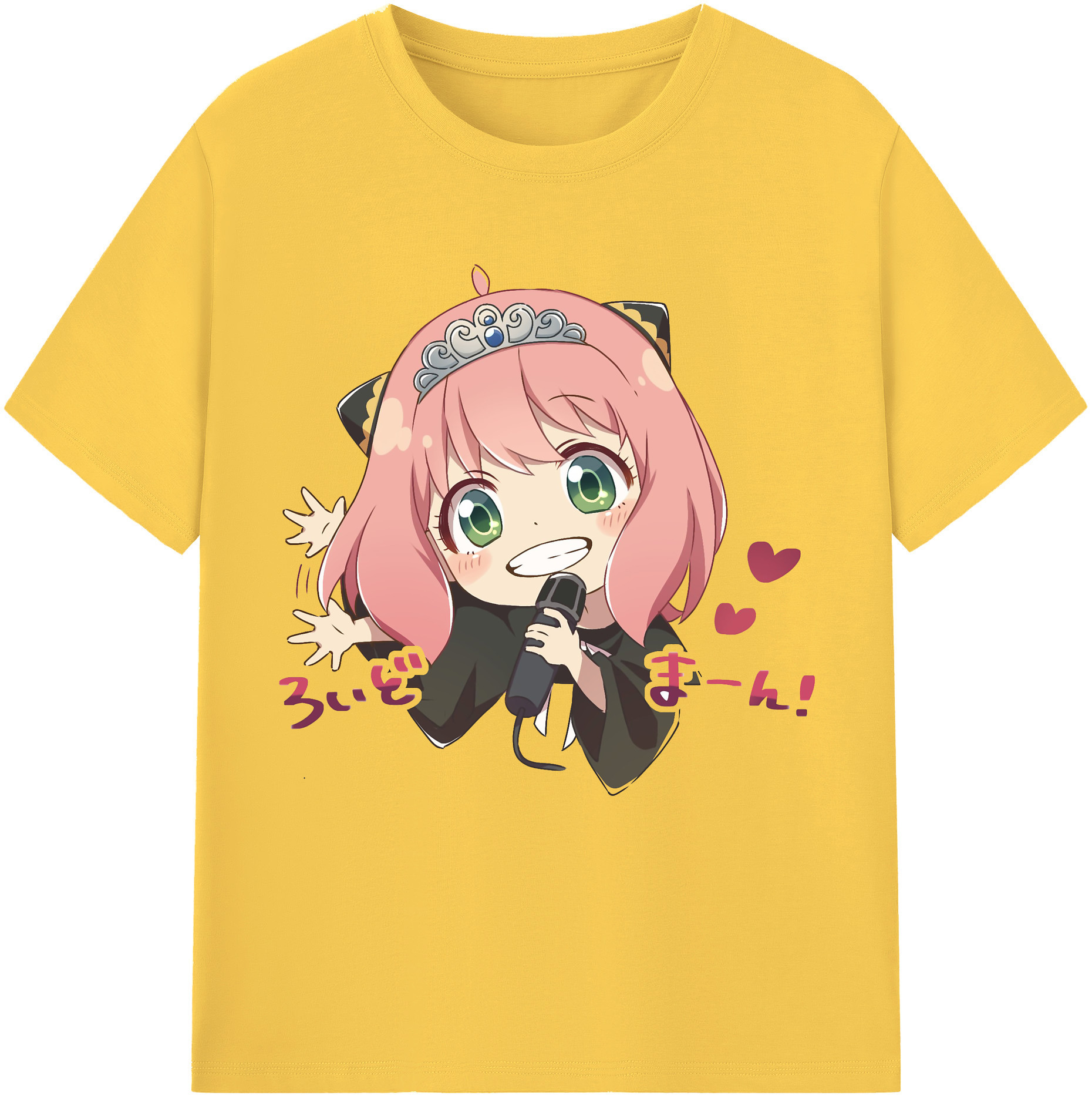 （画像用） SPY×FAMILY间谍家家酒 綿100％半袖Tシャツ（フロントプリント）