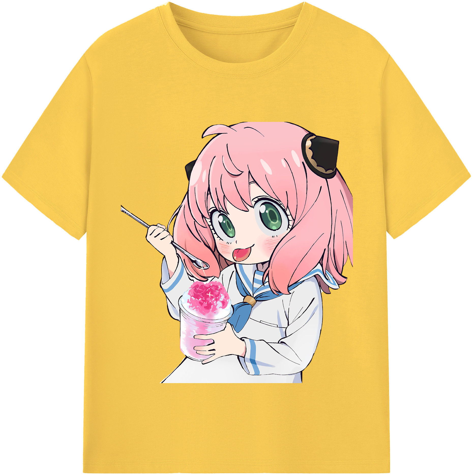 （画像用） SPY×FAMILY间谍家家酒 綿100％半袖Tシャツ（フロントプリント）