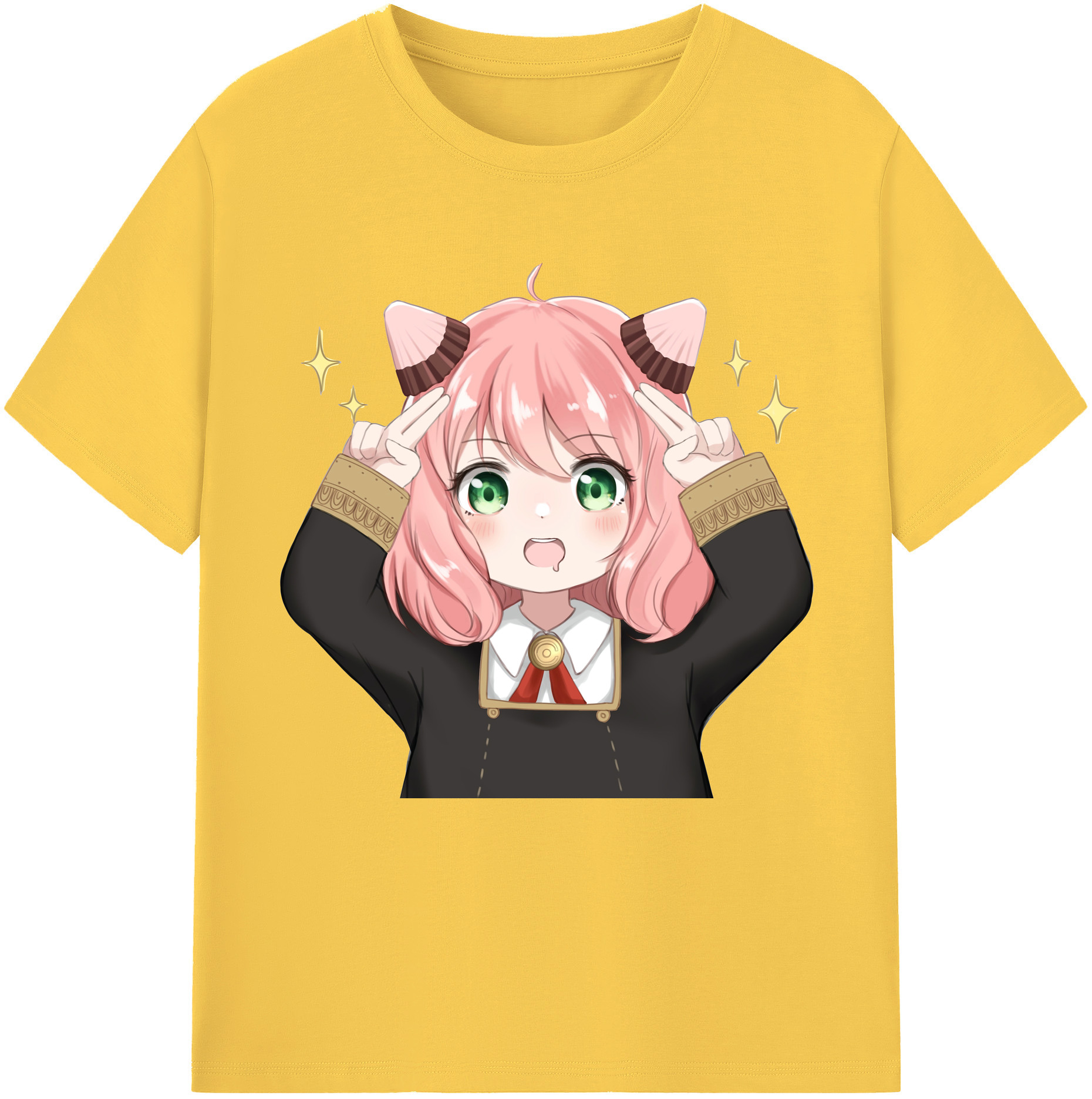 （画像用） SPY×FAMILY间谍家家酒 綿100％半袖Tシャツ（フロントプリント）