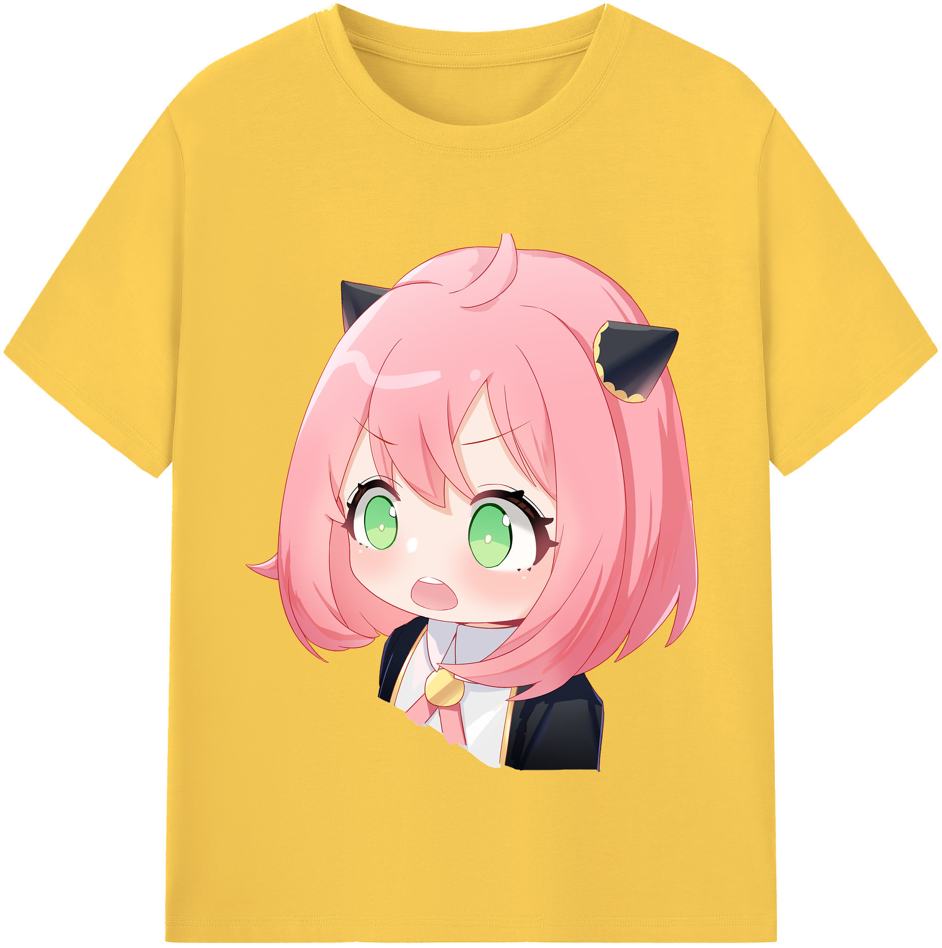 （画像用） SPY×FAMILY间谍家家酒 綿100％半袖Tシャツ（フロントプリント）
