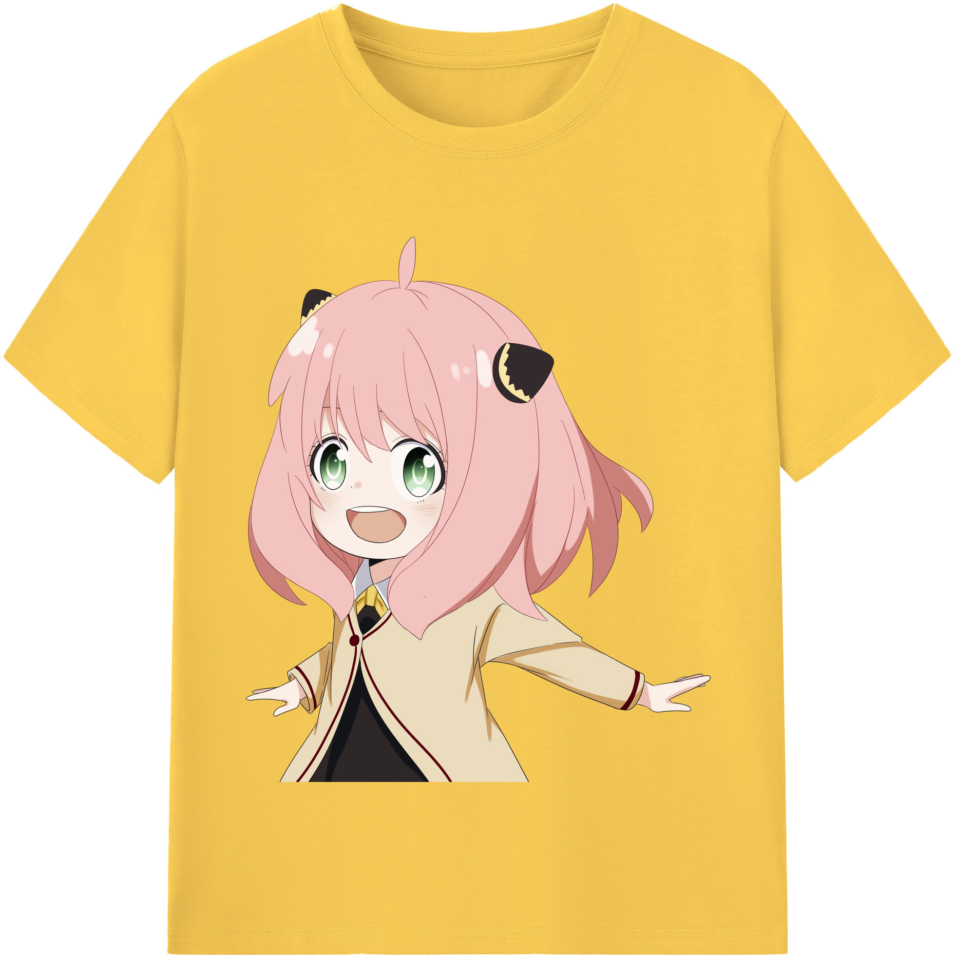 （画像用） SPY×FAMILY间谍家家酒 綿100％半袖Tシャツ（フロントプリント）