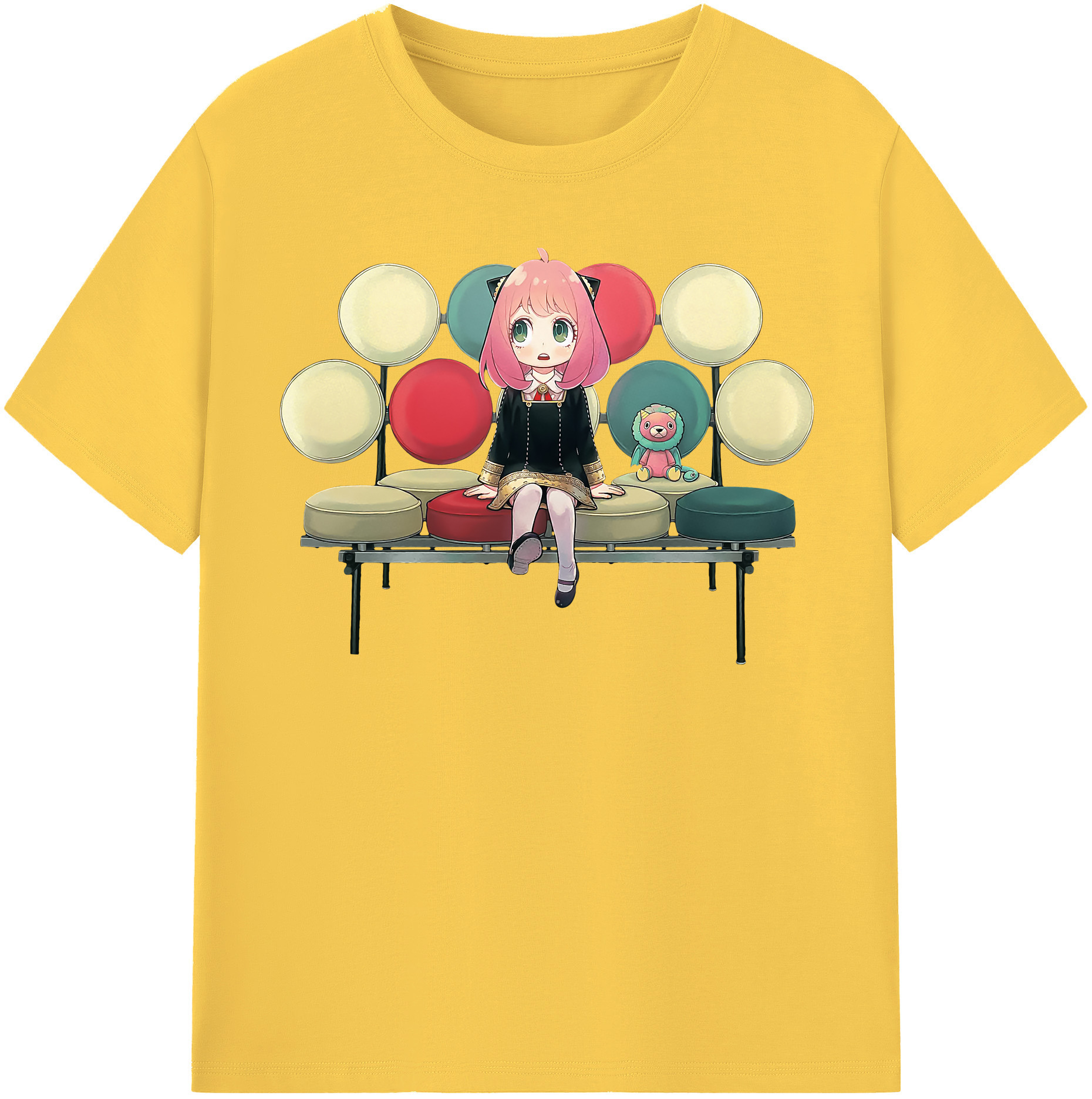 （画像用） SPY×FAMILY间谍家家酒 綿100％半袖Tシャツ（フロントプリント）