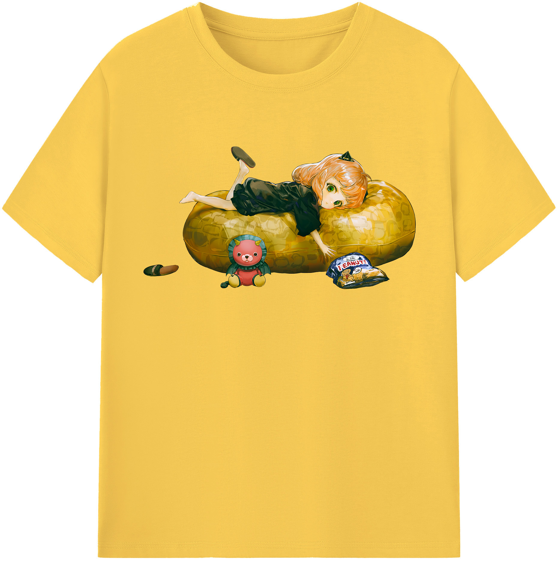 （画像用） SPY×FAMILY间谍家家酒 綿100％半袖Tシャツ（フロントプリント）