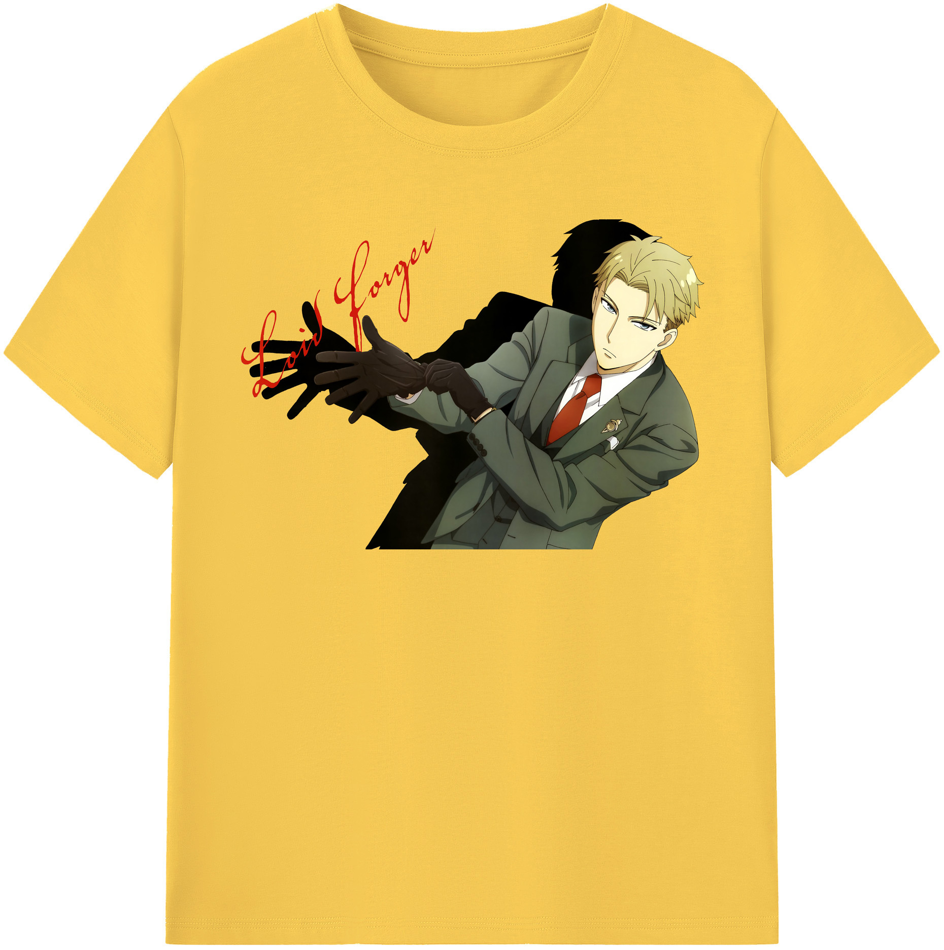 （画像用） SPY×FAMILY间谍家家酒 綿100％半袖Tシャツ（フロントプリント）