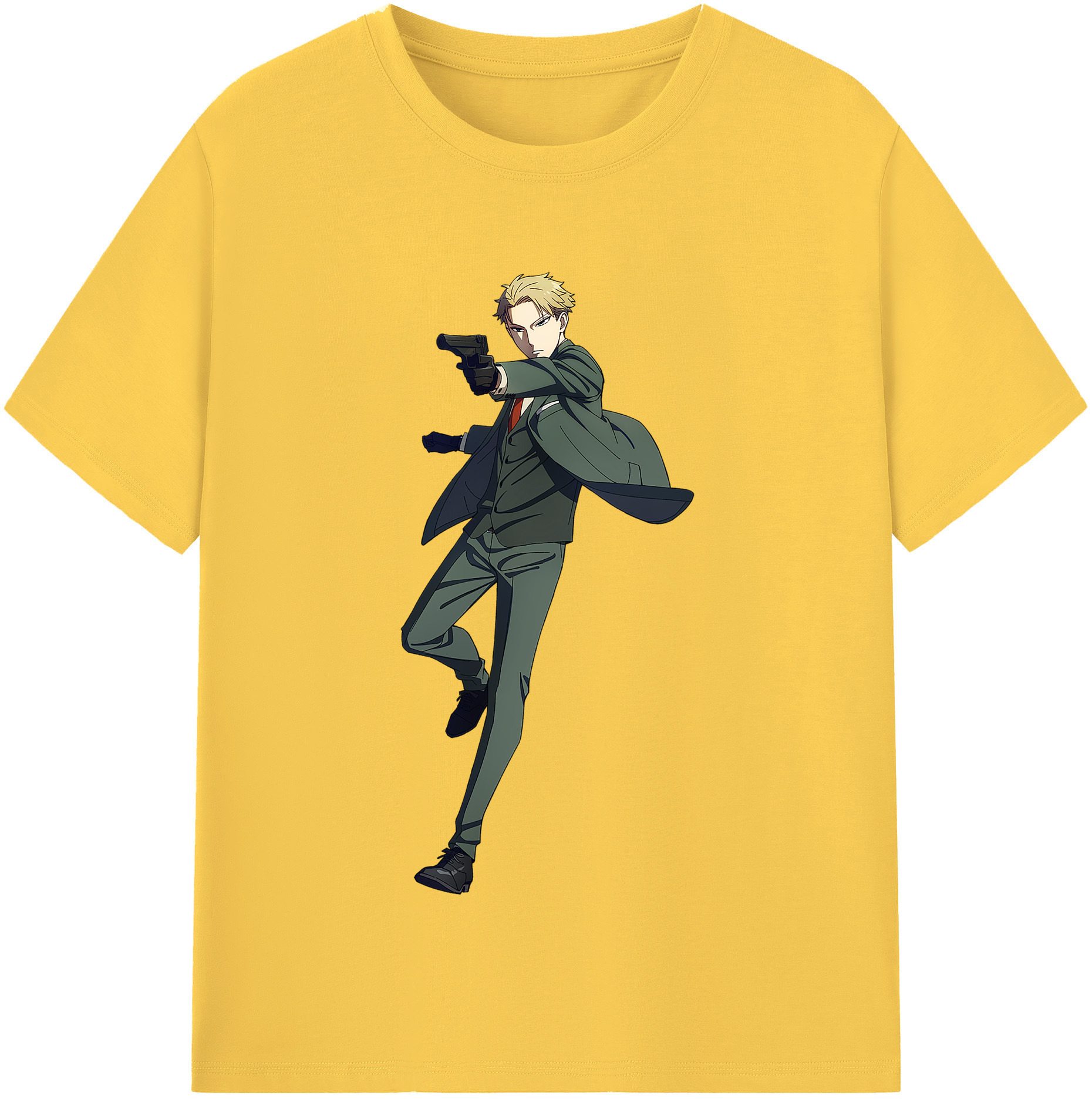 （画像用） SPY×FAMILY间谍家家酒 綿100％半袖Tシャツ（フロントプリント）