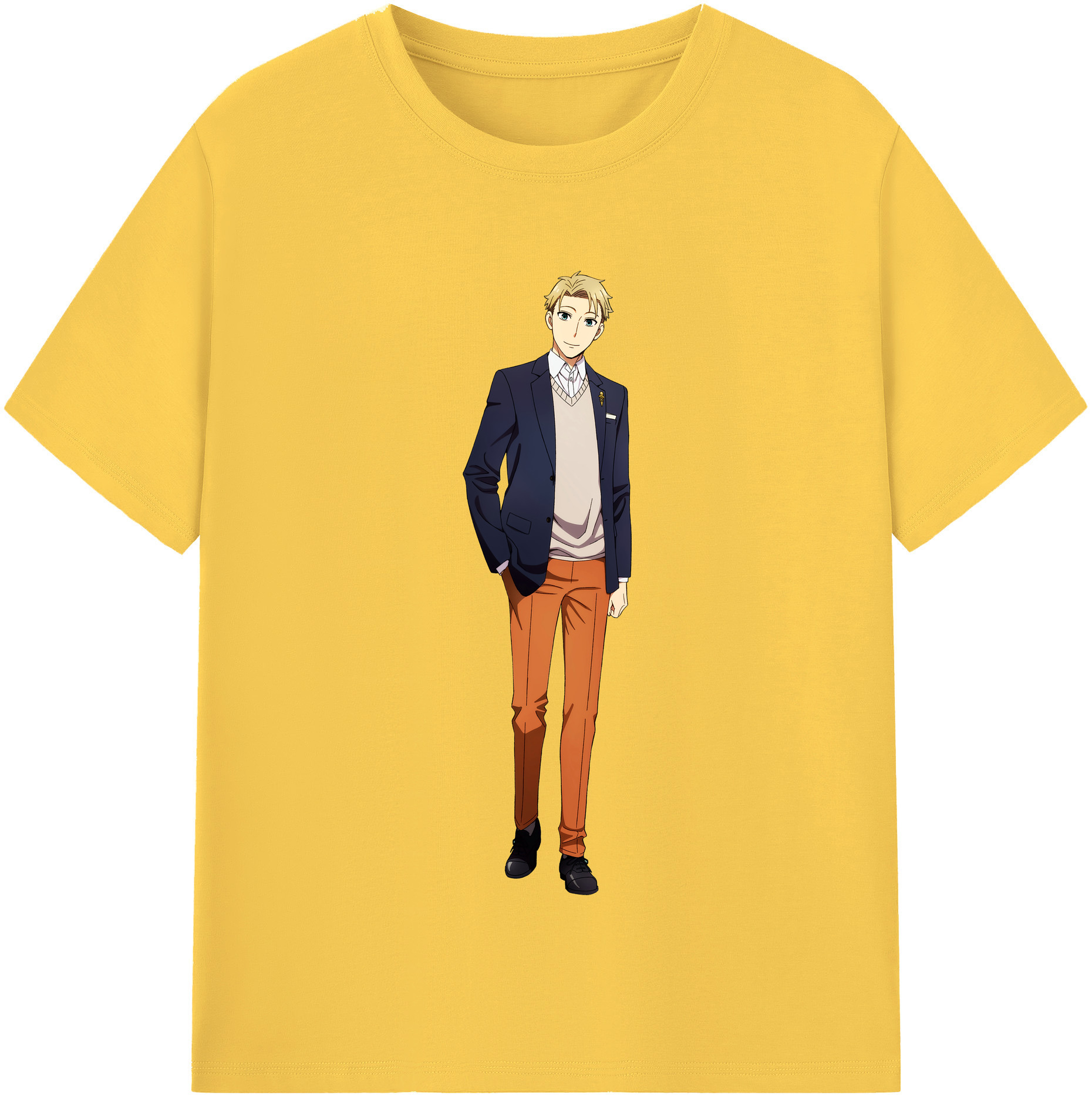 （画像用） SPY×FAMILY间谍家家酒 綿100％半袖Tシャツ（フロントプリント）