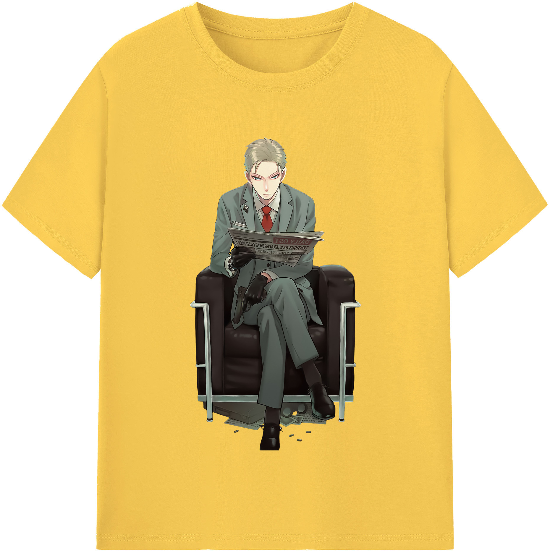 （画像用） SPY×FAMILY间谍家家酒 綿100％半袖Tシャツ（フロントプリント）