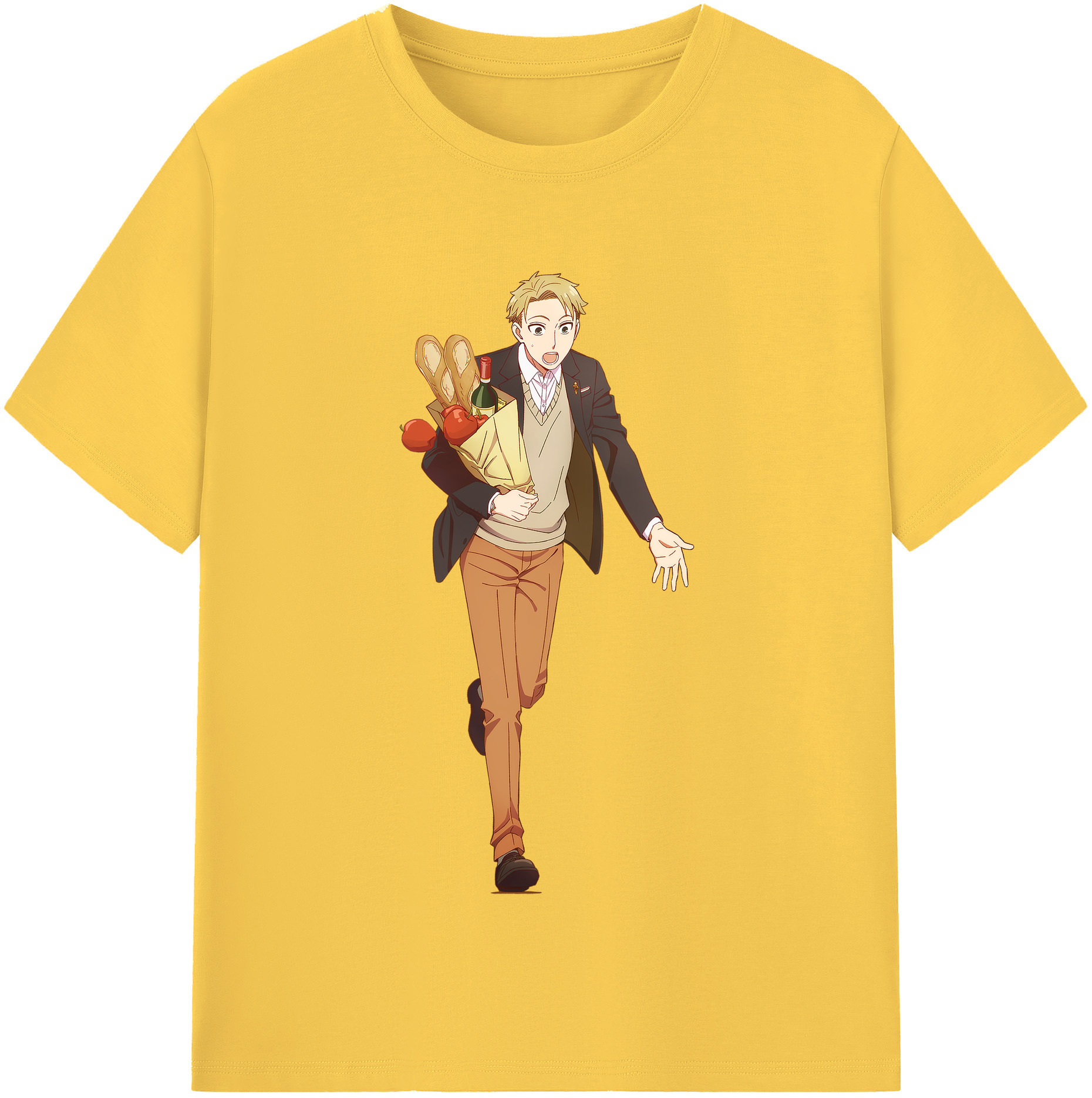 （画像用） SPY×FAMILY间谍家家酒 綿100％半袖Tシャツ（フロントプリント）