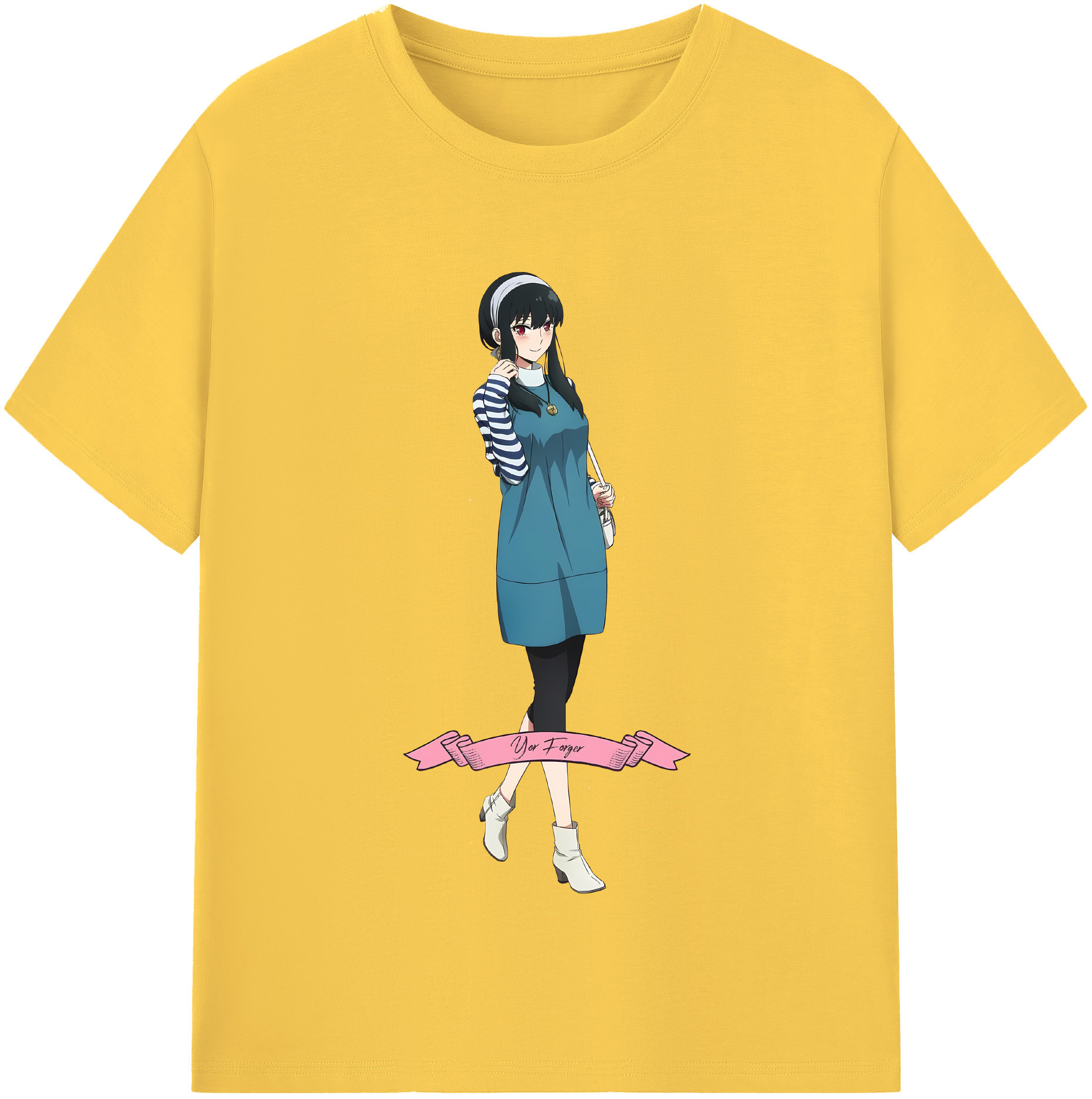 （画像用） SPY×FAMILY间谍家家酒 綿100％半袖Tシャツ（フロントプリント）