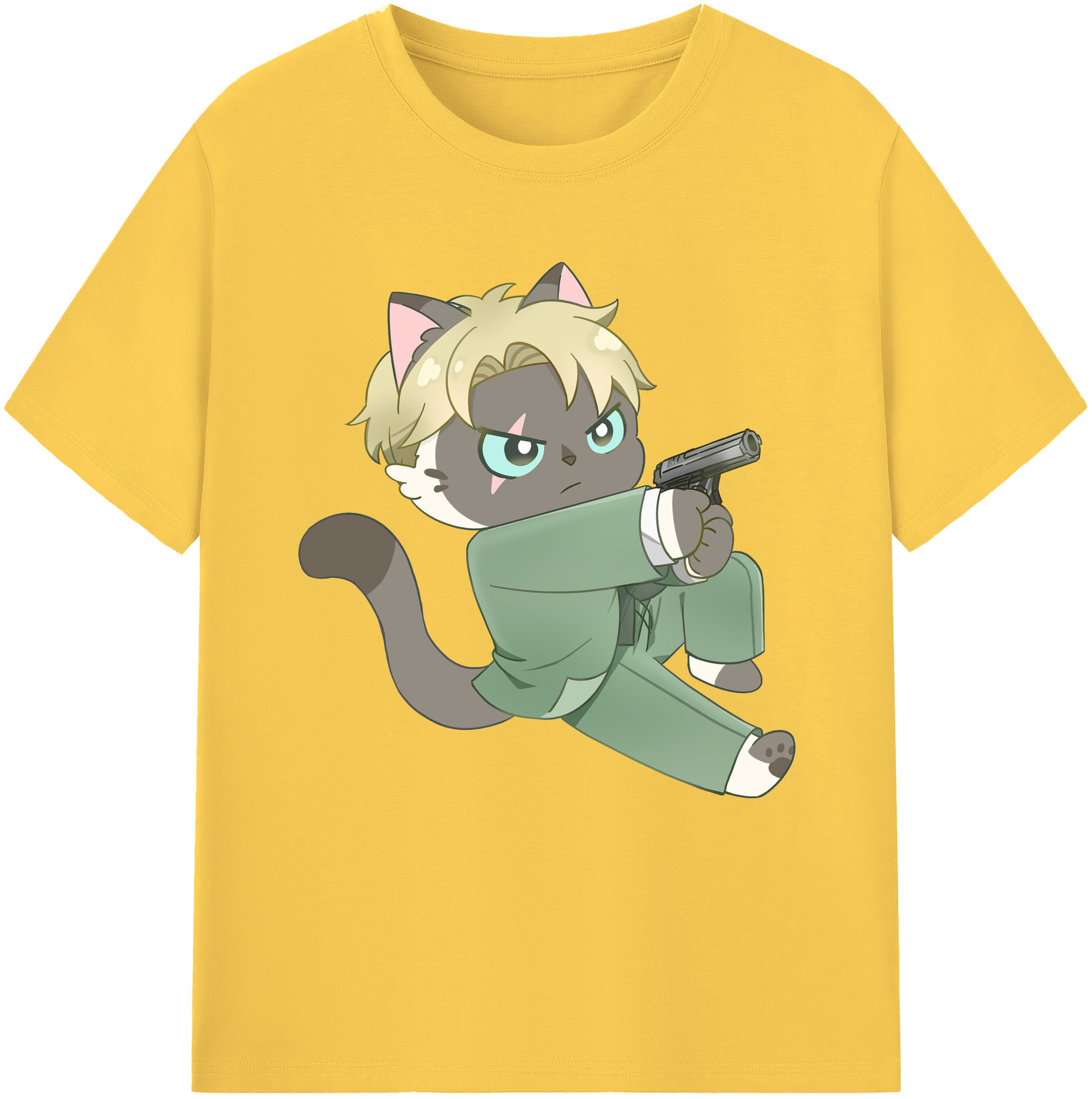 （画像用） SPY×FAMILY间谍家家酒 綿100％半袖Tシャツ（フロントプリント）