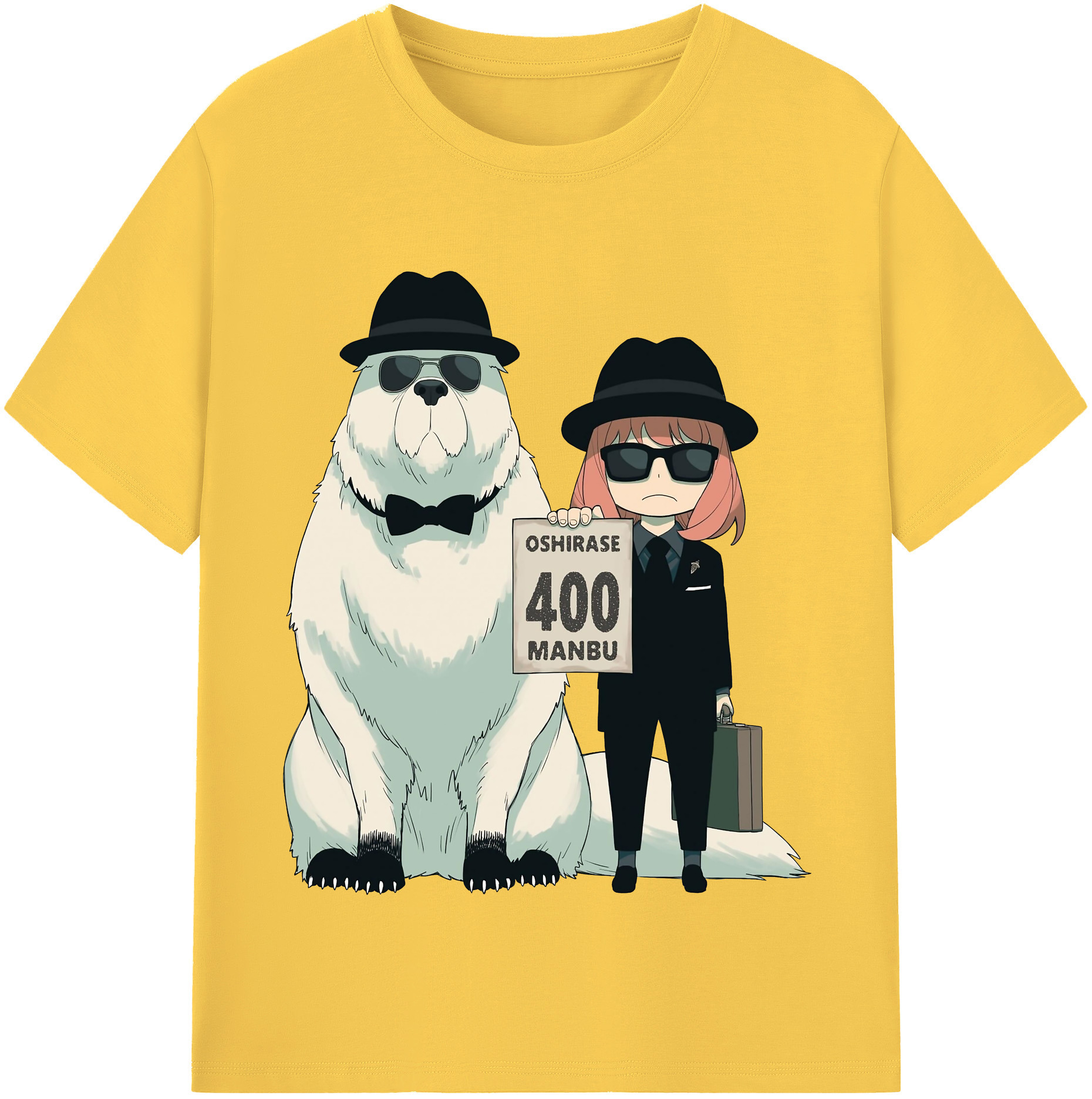（画像用） SPY×FAMILY间谍家家酒 綿100％半袖Tシャツ（フロントプリント）