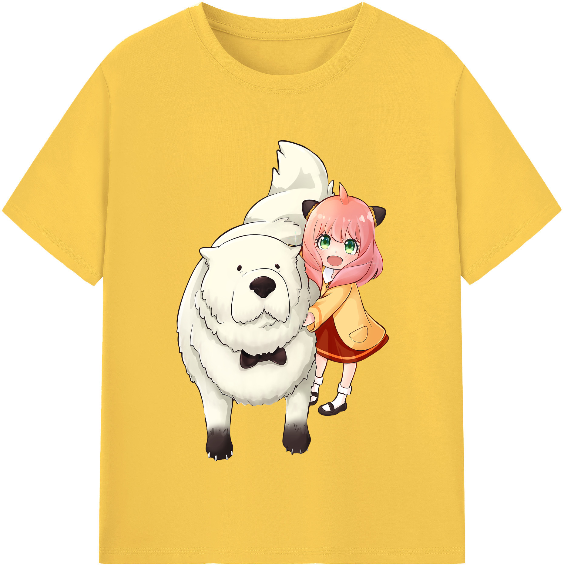 （画像用） SPY×FAMILY间谍家家酒 綿100％半袖Tシャツ（フロントプリント）