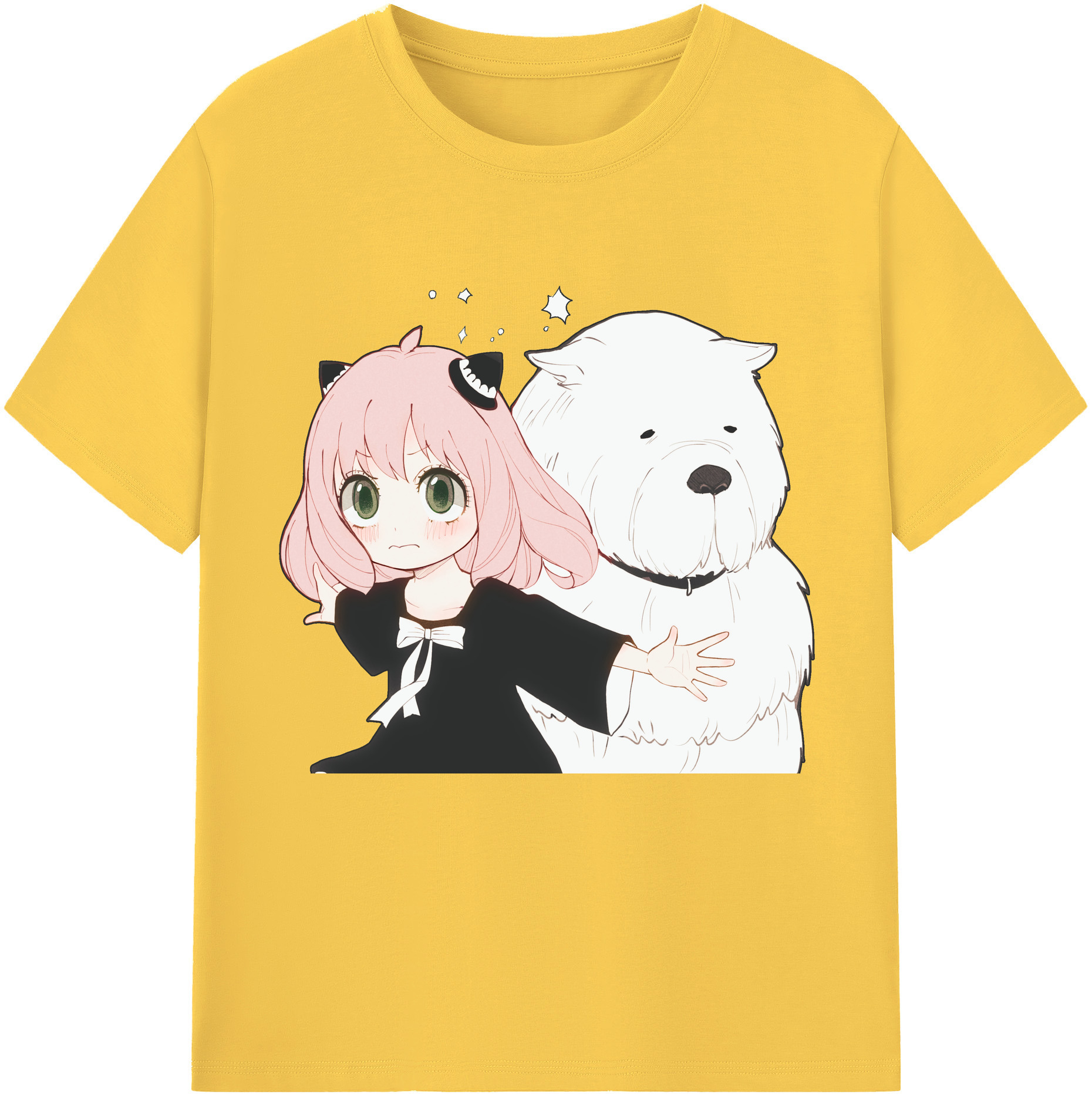 （画像用） SPY×FAMILY间谍家家酒 綿100％半袖Tシャツ（フロントプリント）