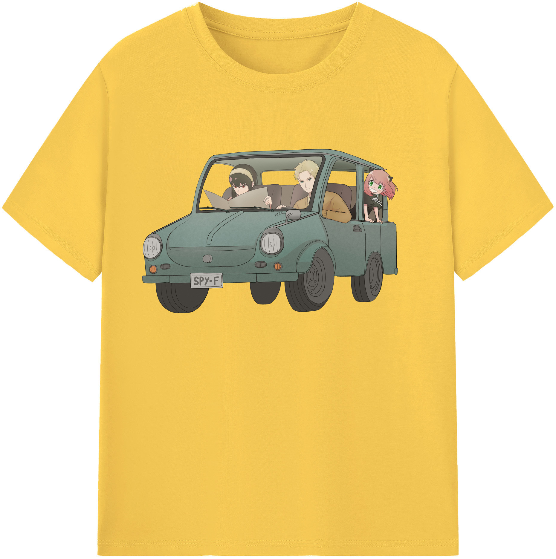 （画像用） SPY×FAMILY间谍家家酒 綿100％半袖Tシャツ（フロントプリント）