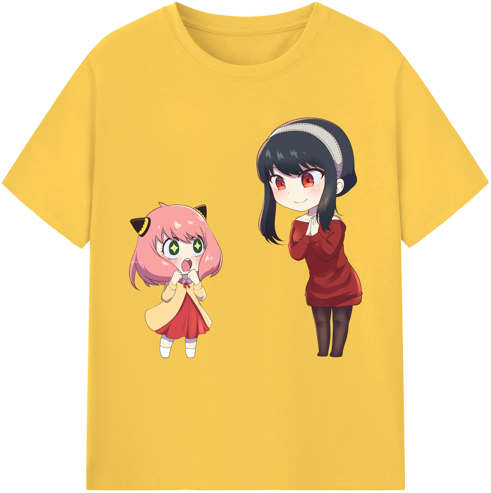 （画像用） SPY×FAMILY间谍家家酒 綿100％半袖Tシャツ（フロントプリント）