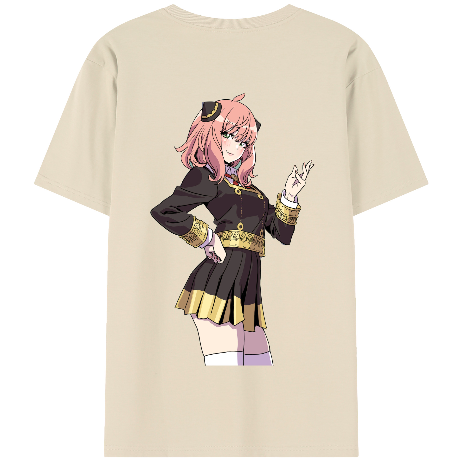 （画像用） SPY×FAMILY间谍家家酒 綿100％半袖Tシャツ（背面プリント）