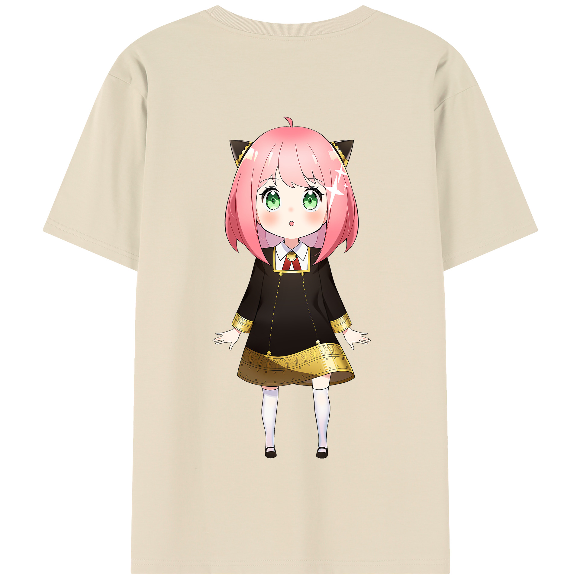 （画像用） SPY×FAMILY间谍家家酒 綿100％半袖Tシャツ（背面プリント）