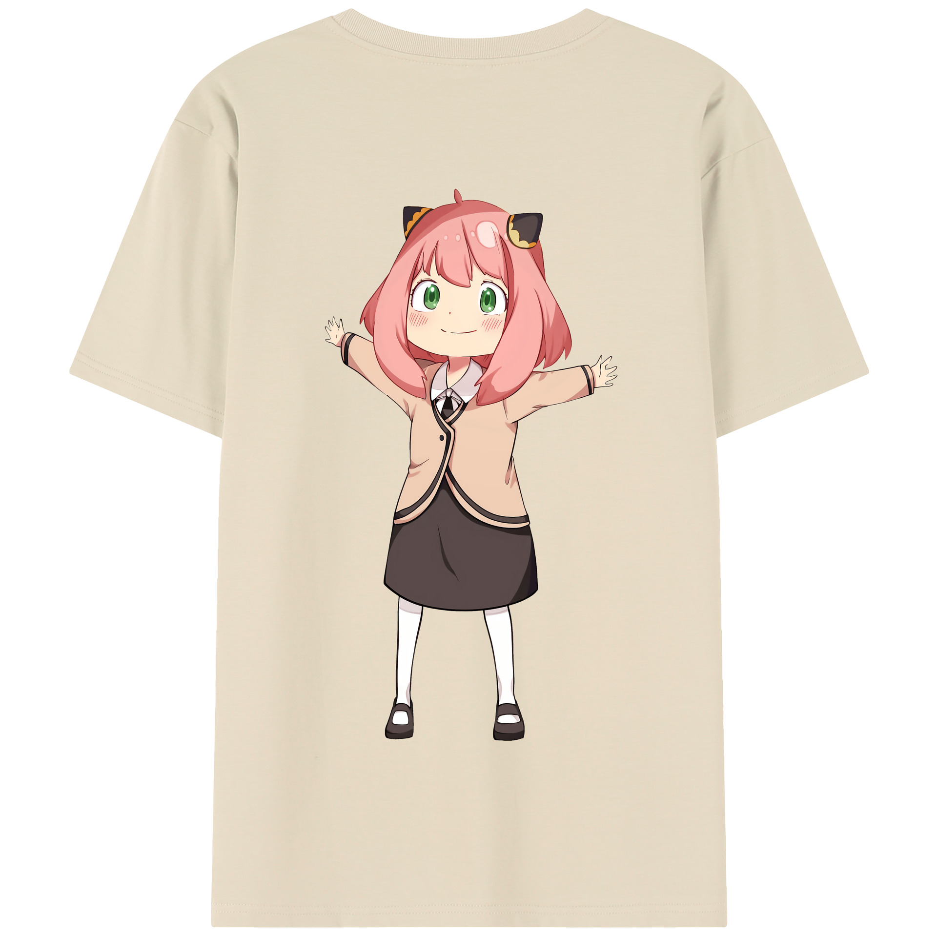 （画像用） SPY×FAMILY间谍家家酒 綿100％半袖Tシャツ（背面プリント）