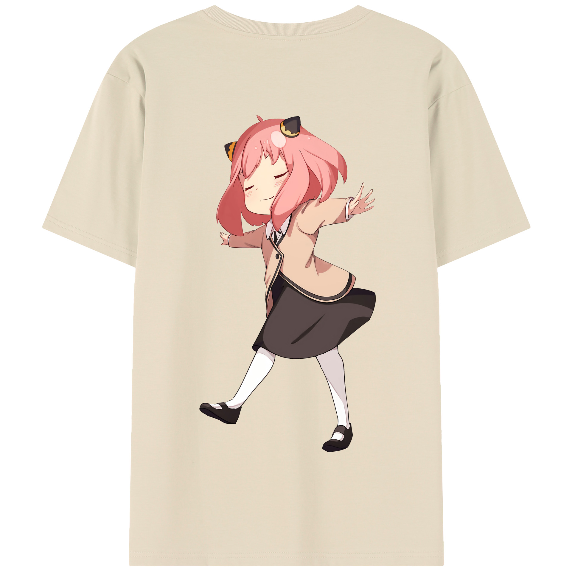 （画像用） SPY×FAMILY间谍家家酒 綿100％半袖Tシャツ（背面プリント）