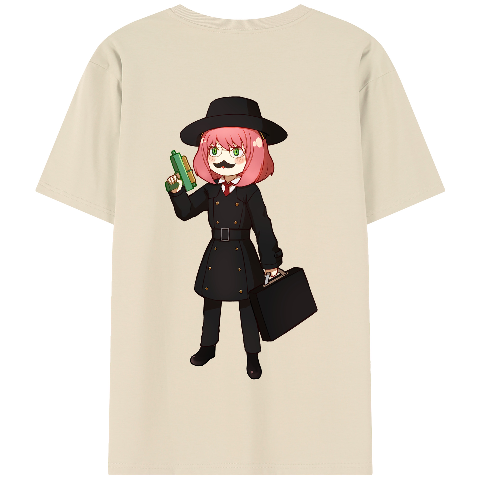 （画像用） SPY×FAMILY间谍家家酒 綿100％半袖Tシャツ（背面プリント）