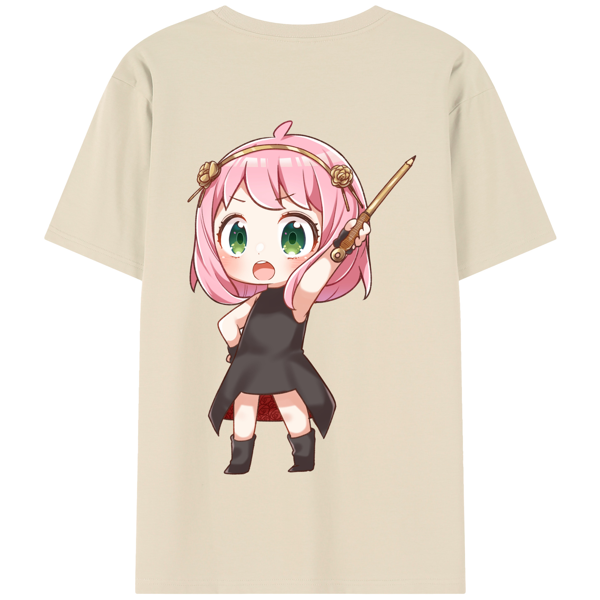 （画像用） SPY×FAMILY间谍家家酒 綿100％半袖Tシャツ（背面プリント）