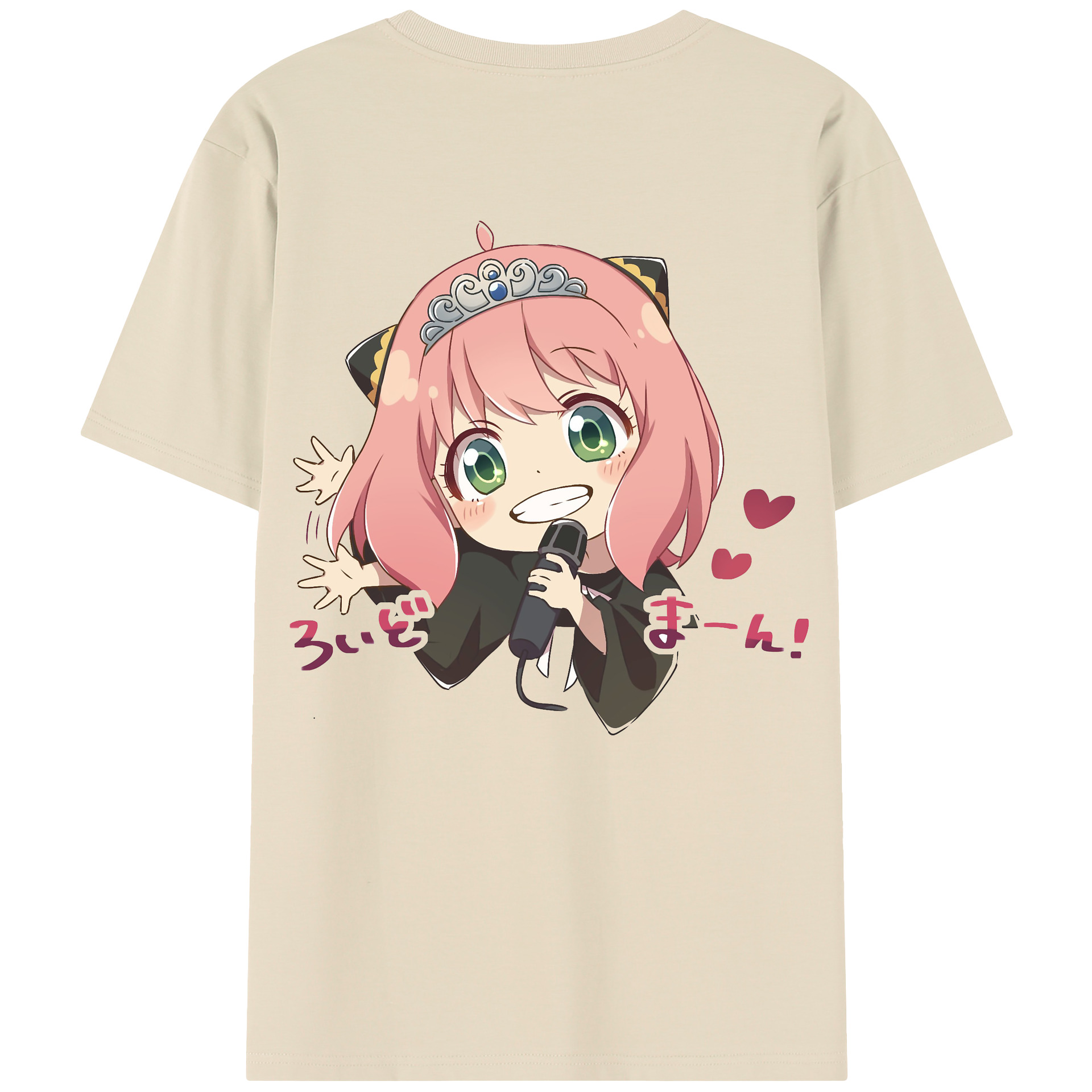 （画像用） SPY×FAMILY间谍家家酒 綿100％半袖Tシャツ（背面プリント）