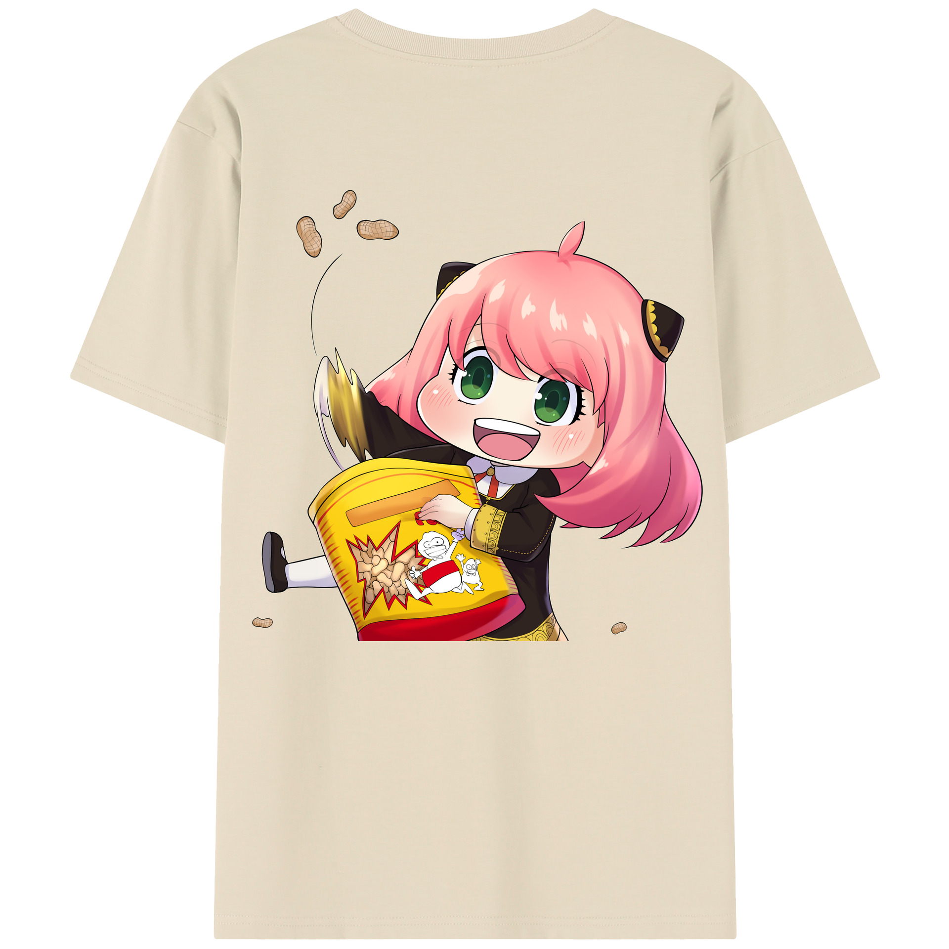 （画像用） SPY×FAMILY间谍家家酒 綿100％半袖Tシャツ（背面プリント）