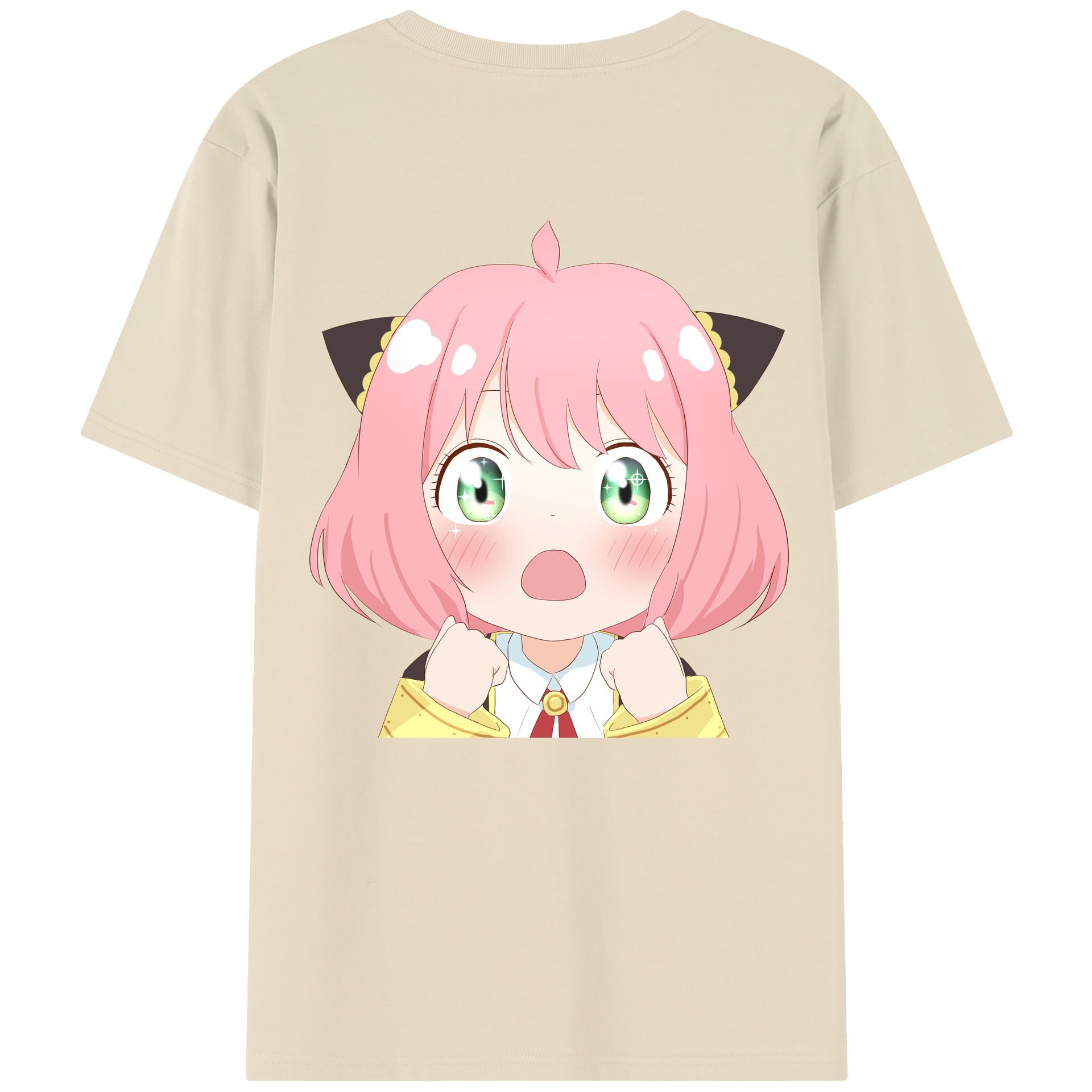 （画像用） SPY×FAMILY间谍家家酒 綿100％半袖Tシャツ（背面プリント）