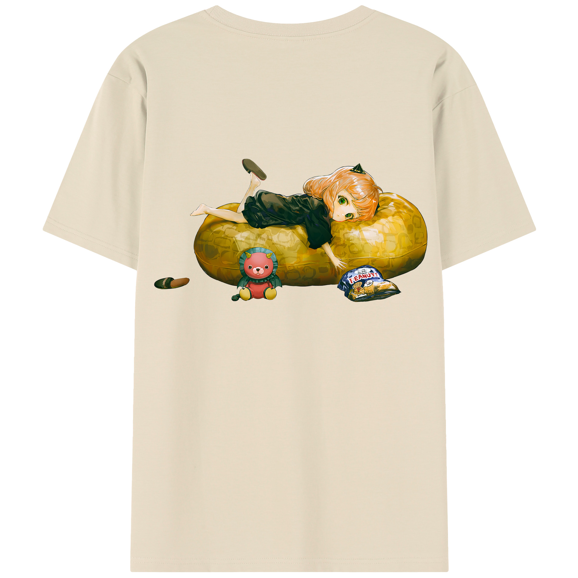 （画像用） SPY×FAMILY间谍家家酒 綿100％半袖Tシャツ（背面プリント）