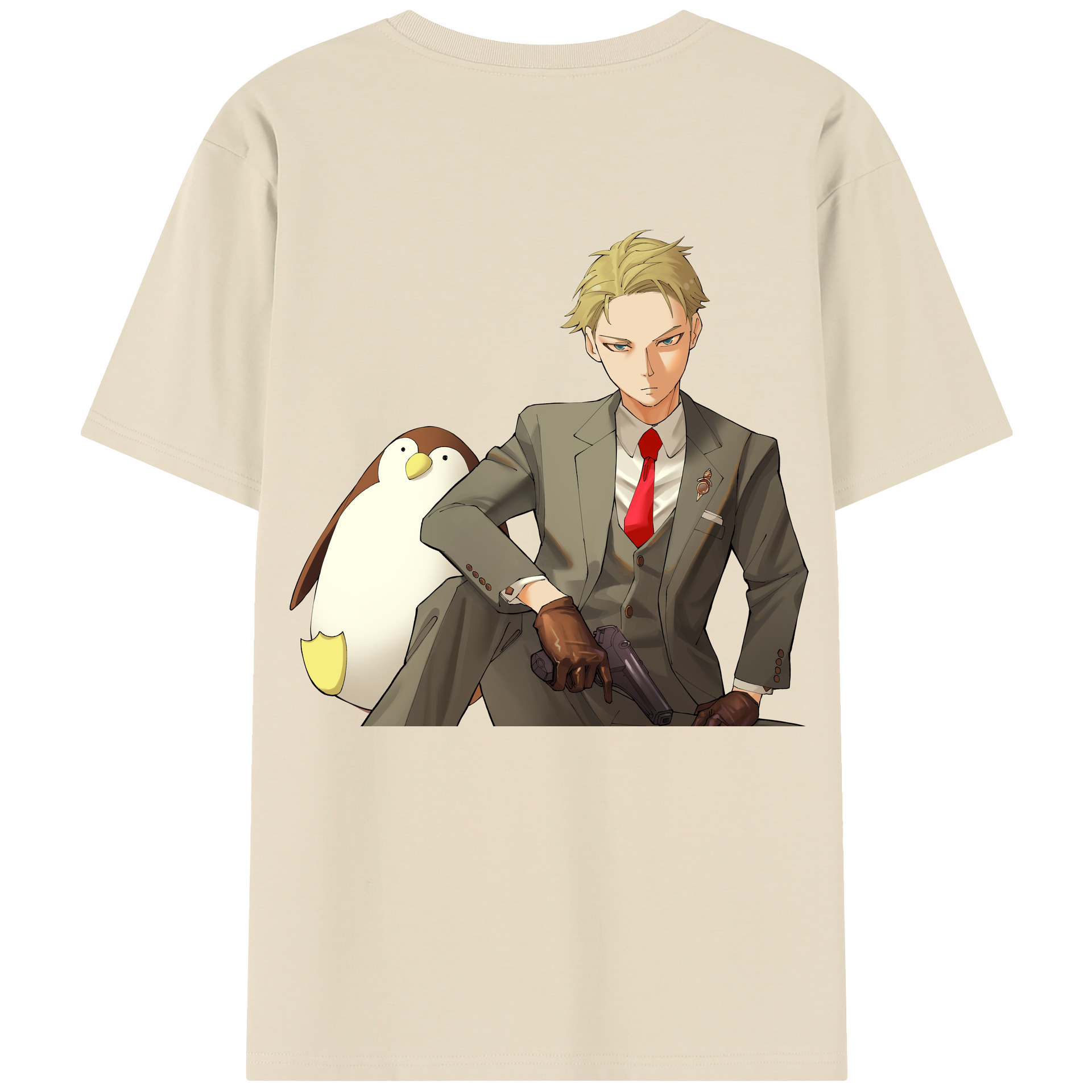 （画像用） SPY×FAMILY间谍家家酒 綿100％半袖Tシャツ（背面プリント）