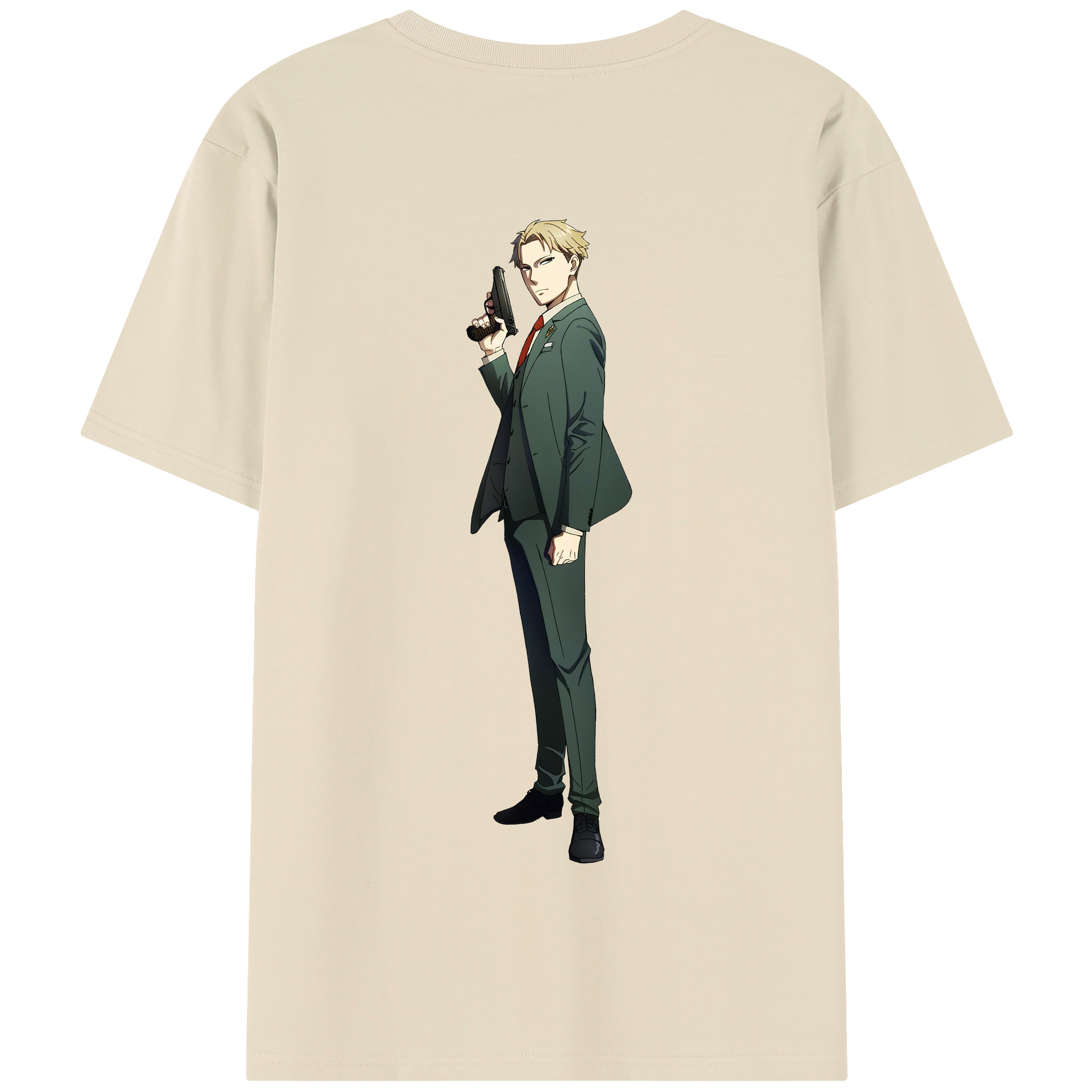 （画像用） SPY×FAMILY间谍家家酒 綿100％半袖Tシャツ（背面プリント）