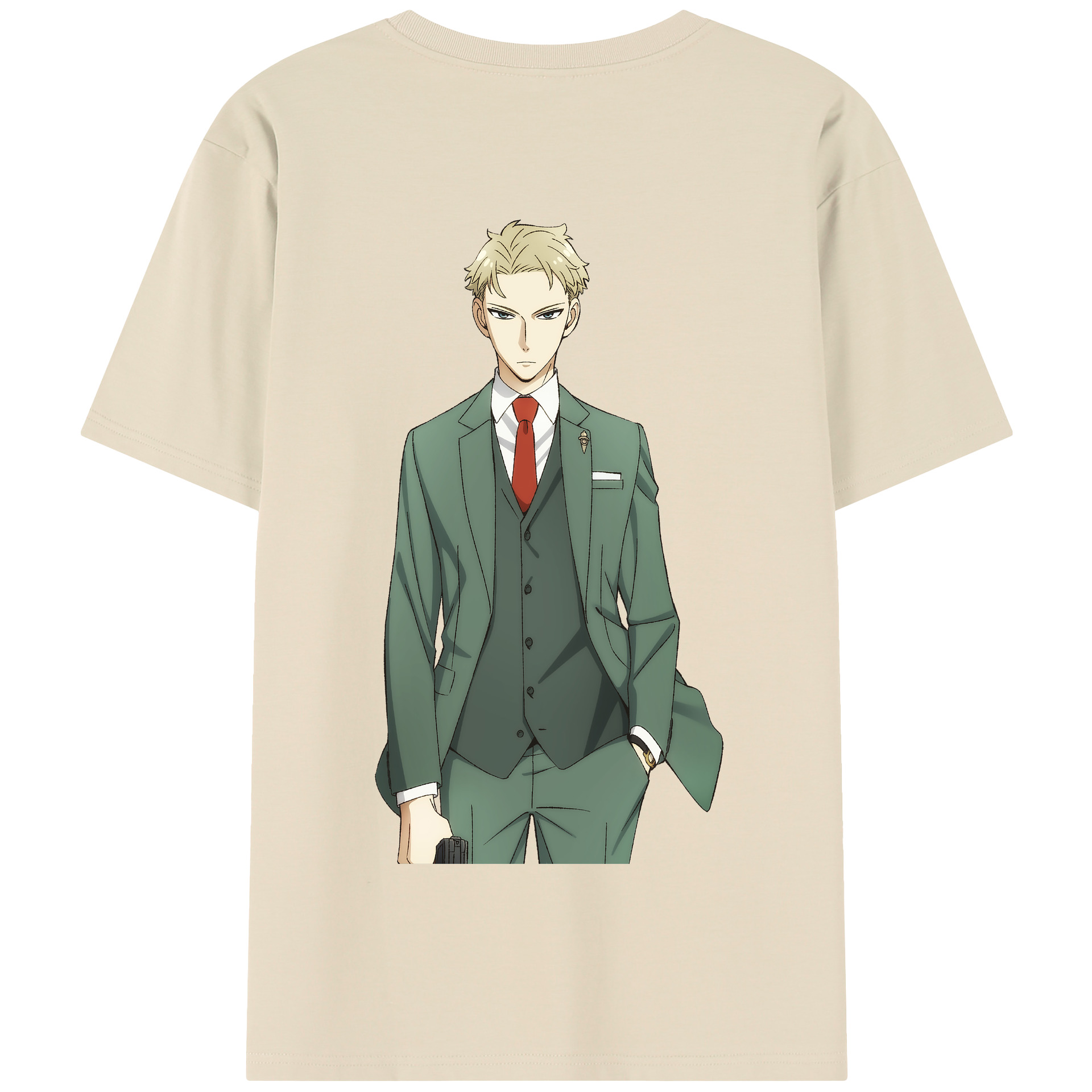 （画像用） SPY×FAMILY间谍家家酒 綿100％半袖Tシャツ（背面プリント）