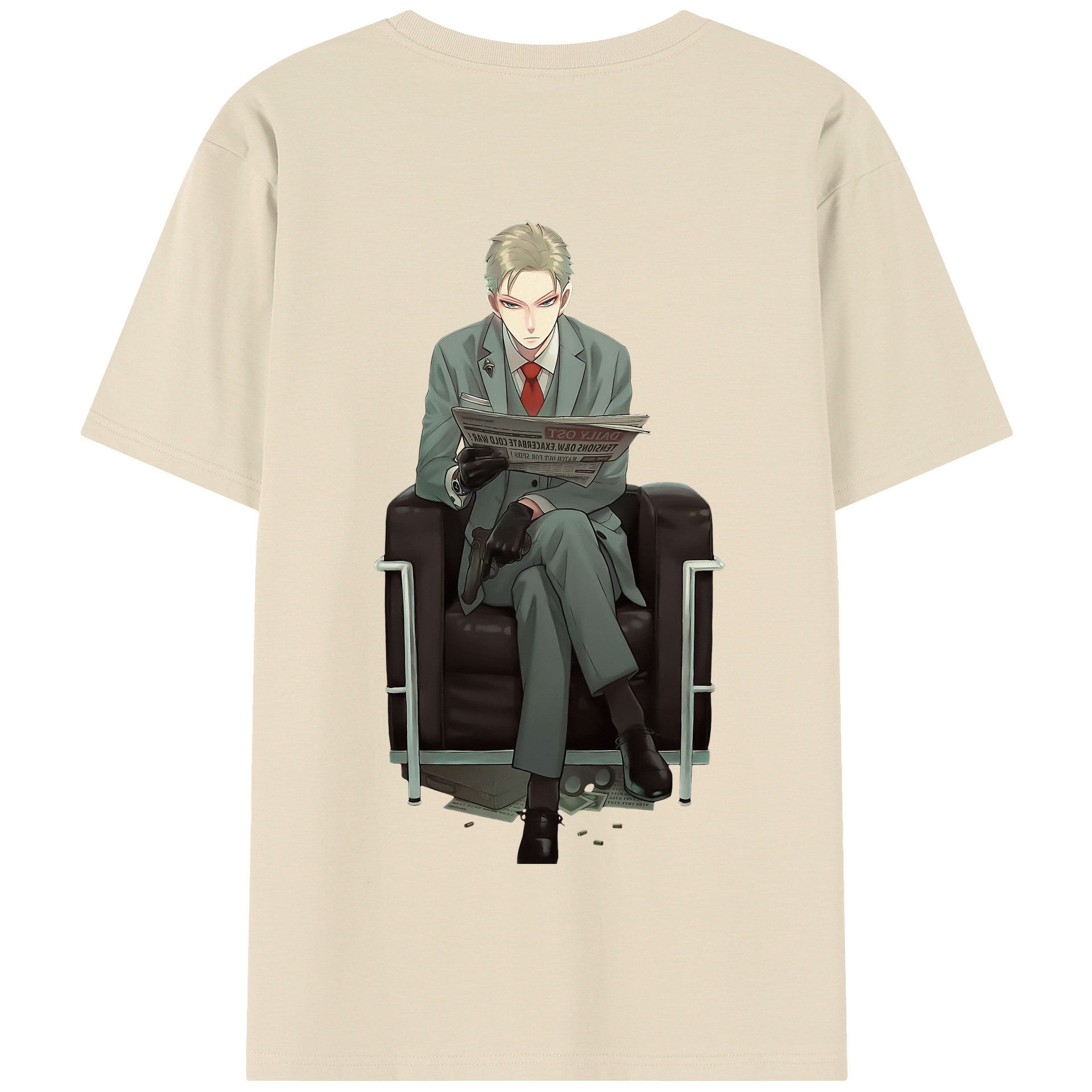 （画像用） SPY×FAMILY间谍家家酒 綿100％半袖Tシャツ（背面プリント）