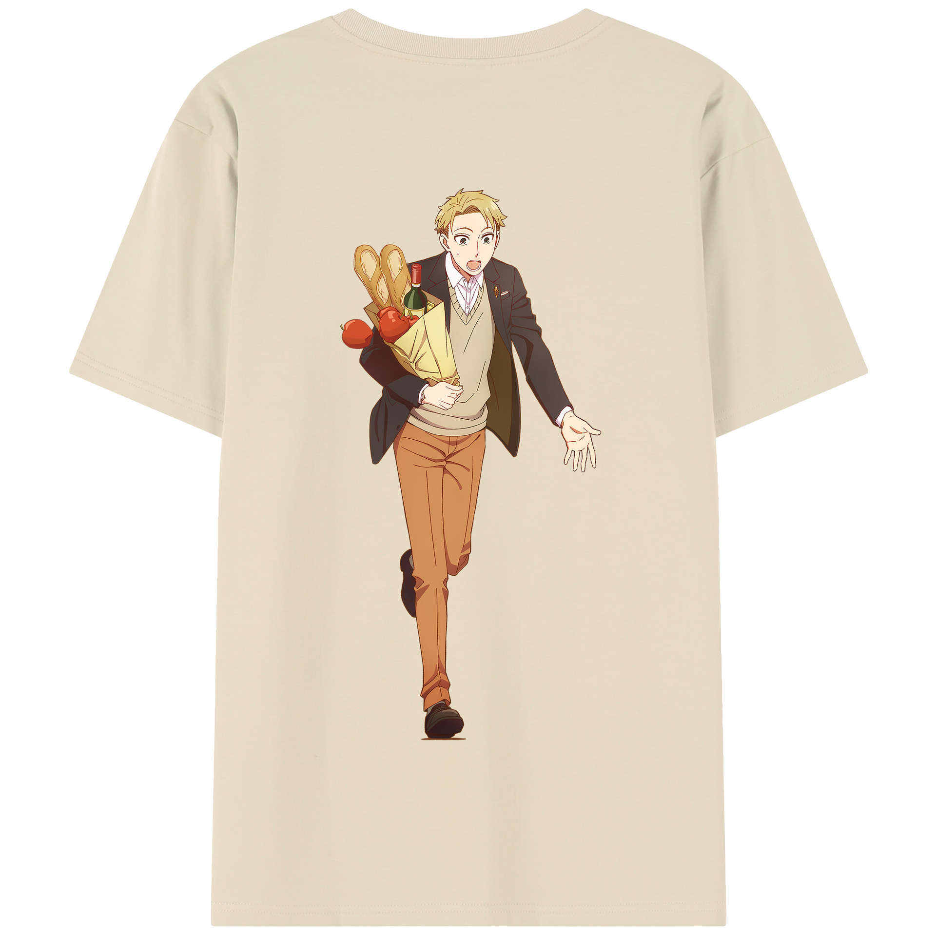 （画像用） SPY×FAMILY间谍家家酒 綿100％半袖Tシャツ（背面プリント）