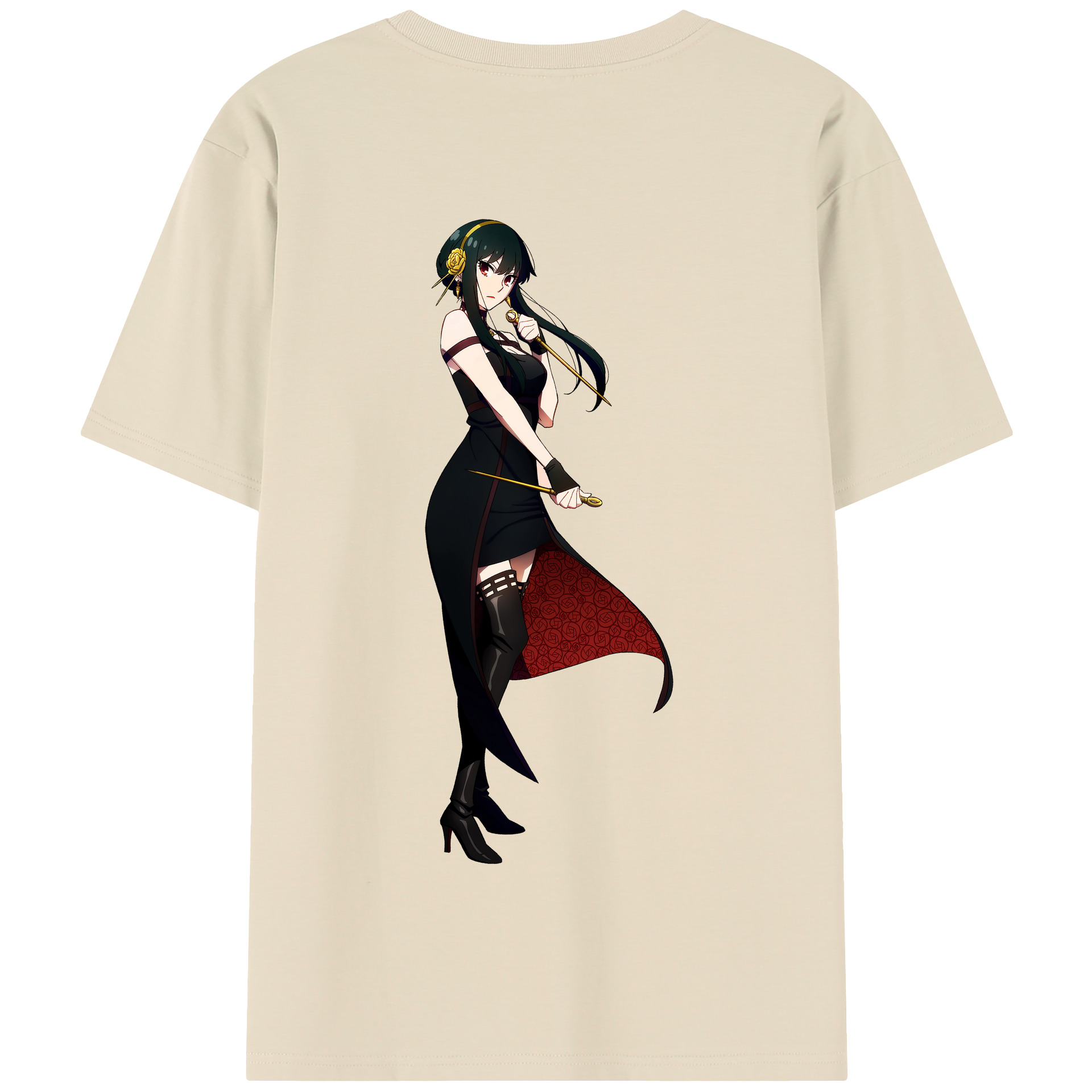 （画像用） SPY×FAMILY间谍家家酒 綿100％半袖Tシャツ（背面プリント）