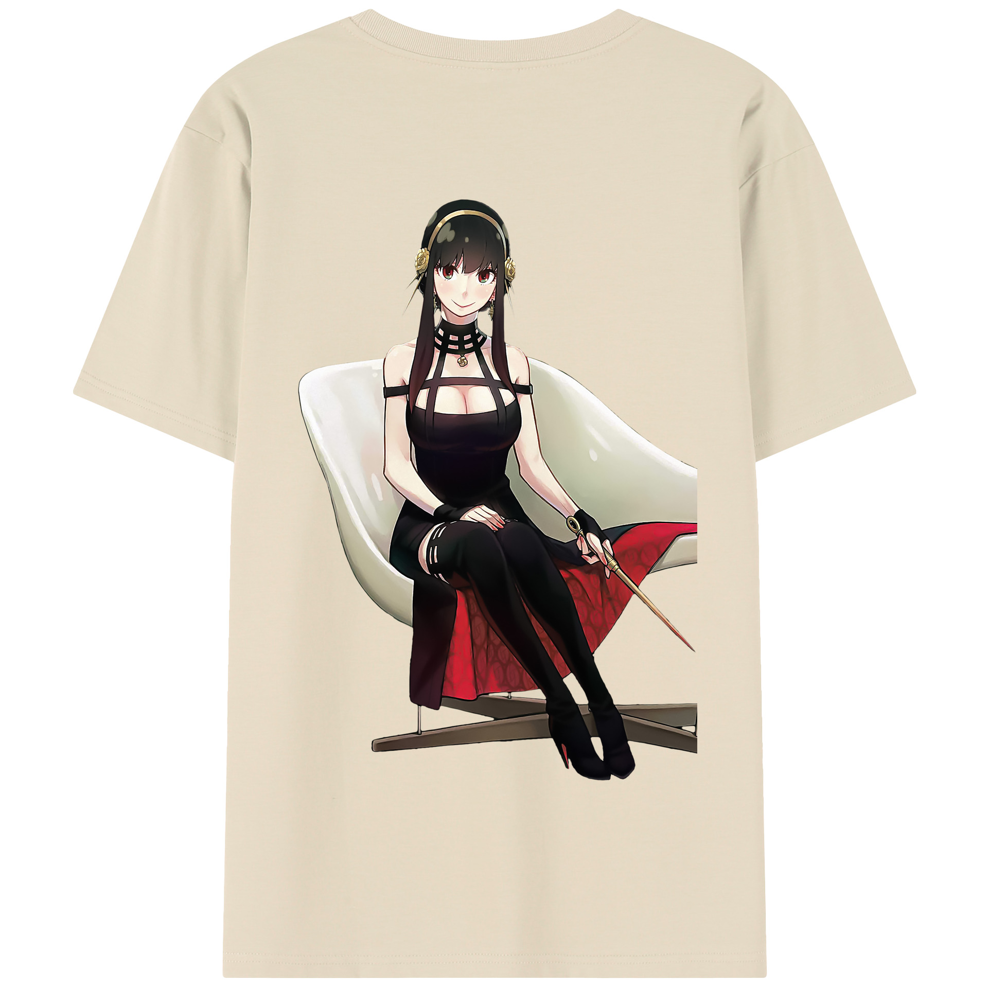（画像用） SPY×FAMILY间谍家家酒 綿100％半袖Tシャツ（背面プリント）