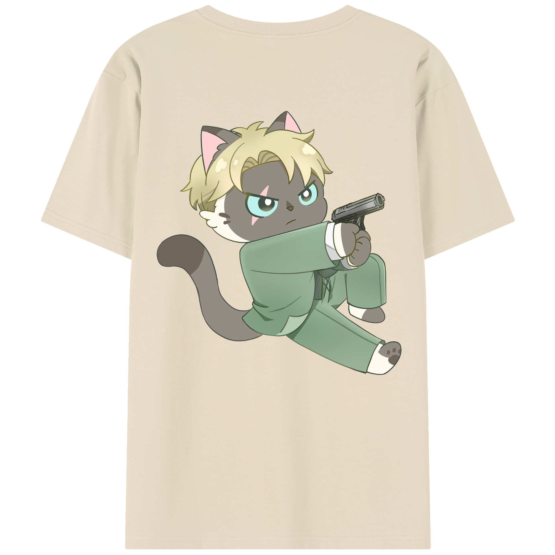 （画像用） SPY×FAMILY间谍家家酒 綿100％半袖Tシャツ（背面プリント）