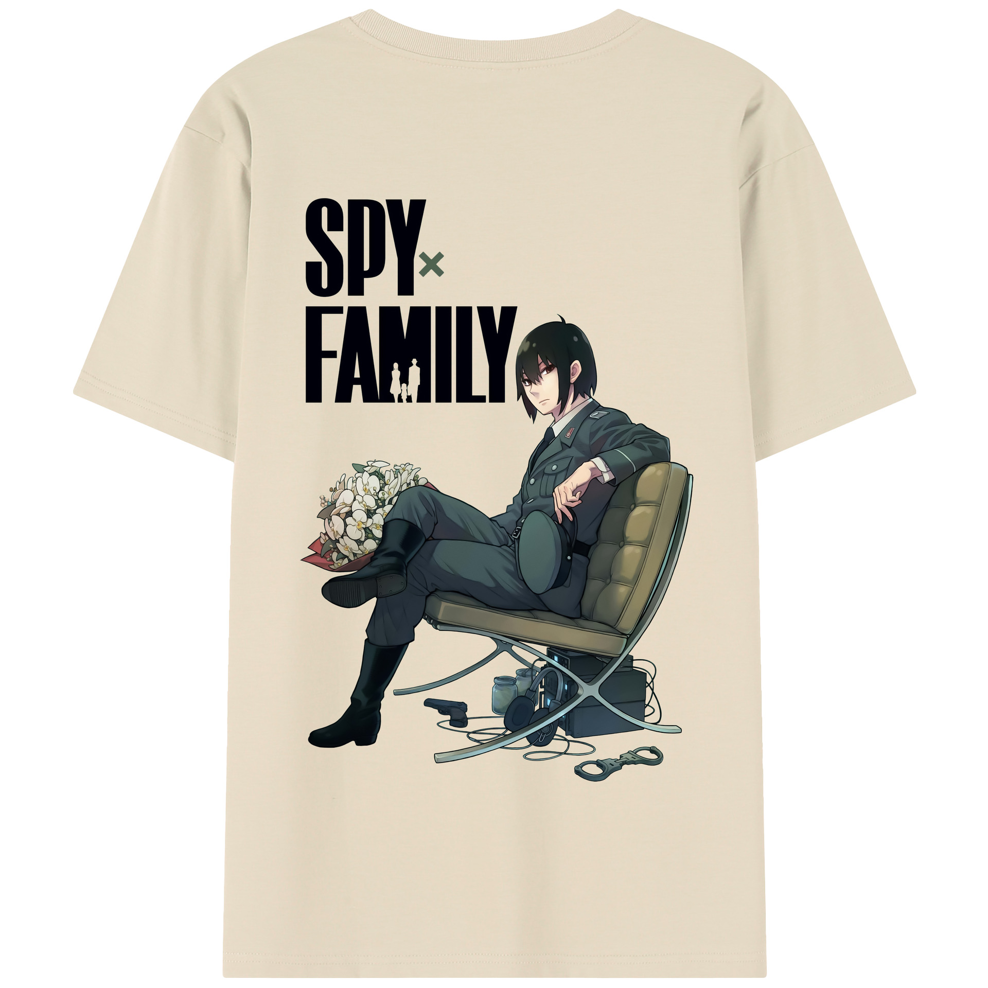 （画像用） SPY×FAMILY间谍家家酒 綿100％半袖Tシャツ（背面プリント）