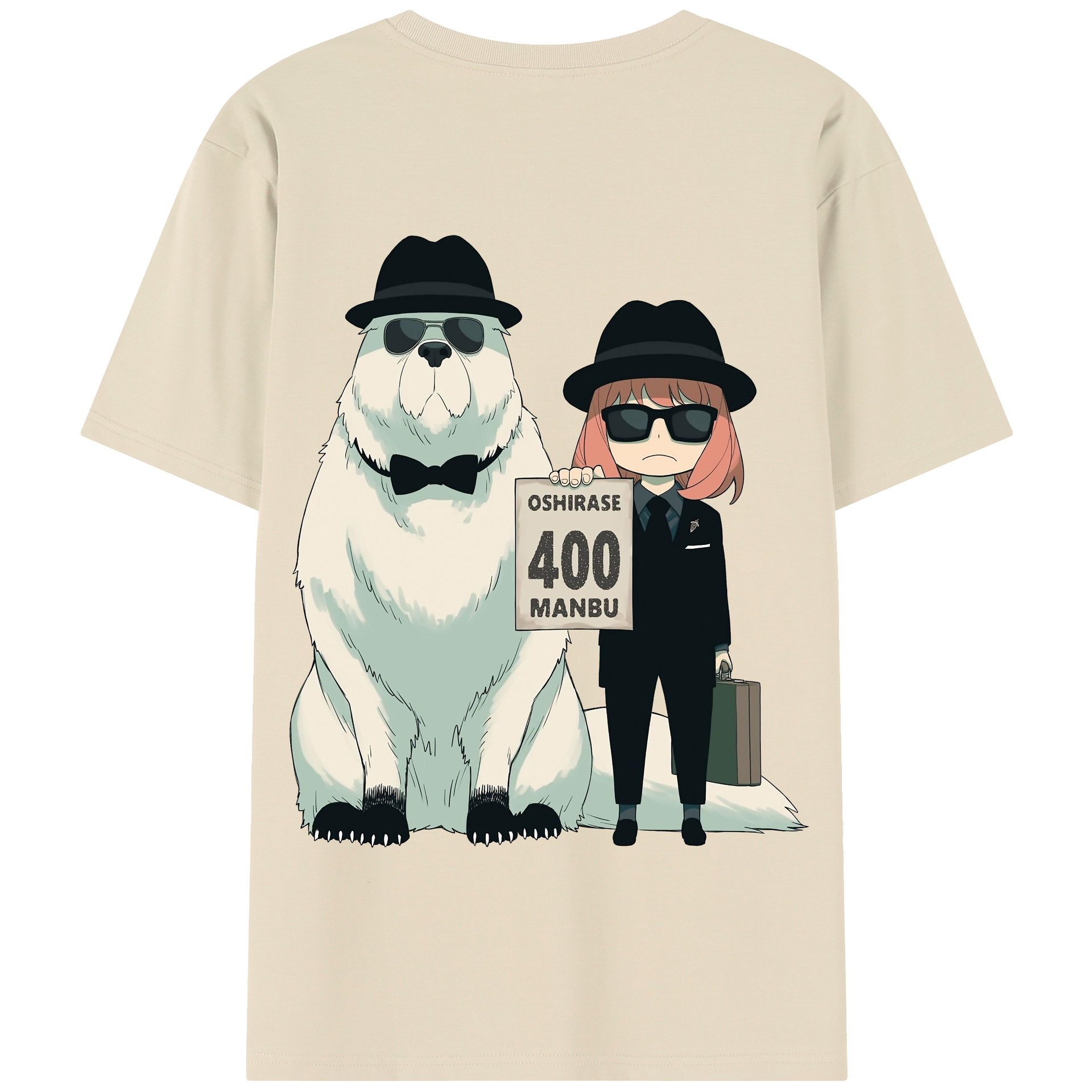 （画像用） SPY×FAMILY间谍家家酒 綿100％半袖Tシャツ（背面プリント）
