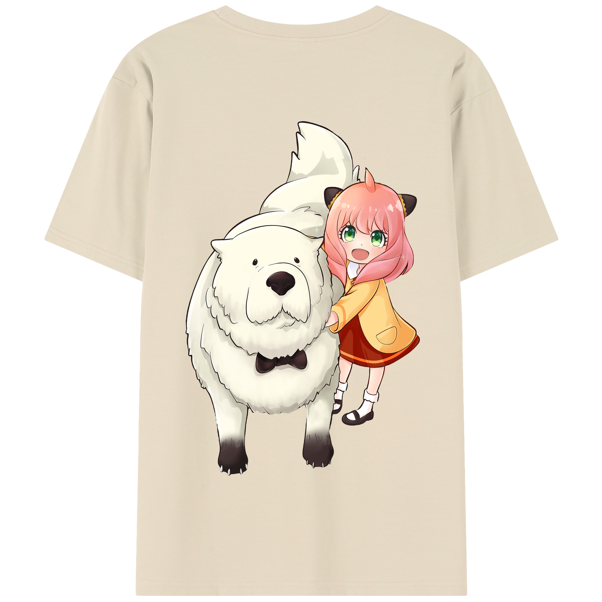 （画像用） SPY×FAMILY间谍家家酒 綿100％半袖Tシャツ（背面プリント）