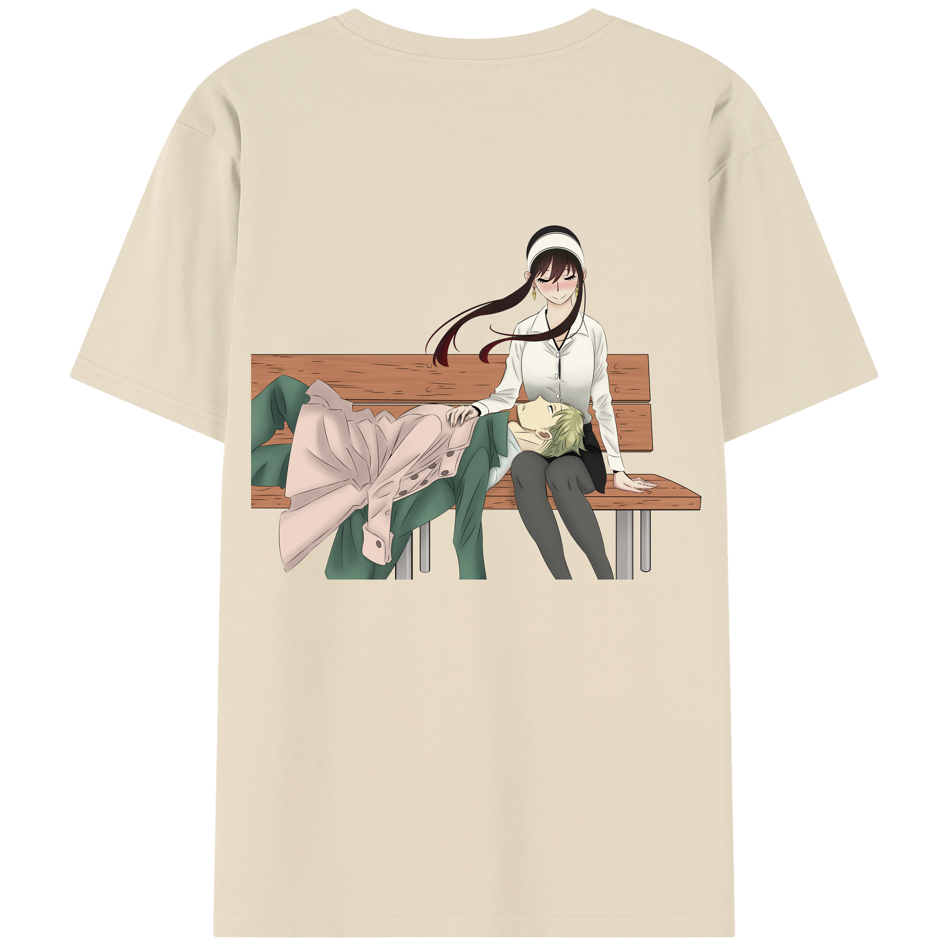 （画像用） SPY×FAMILY间谍家家酒 綿100％半袖Tシャツ（背面プリント）
