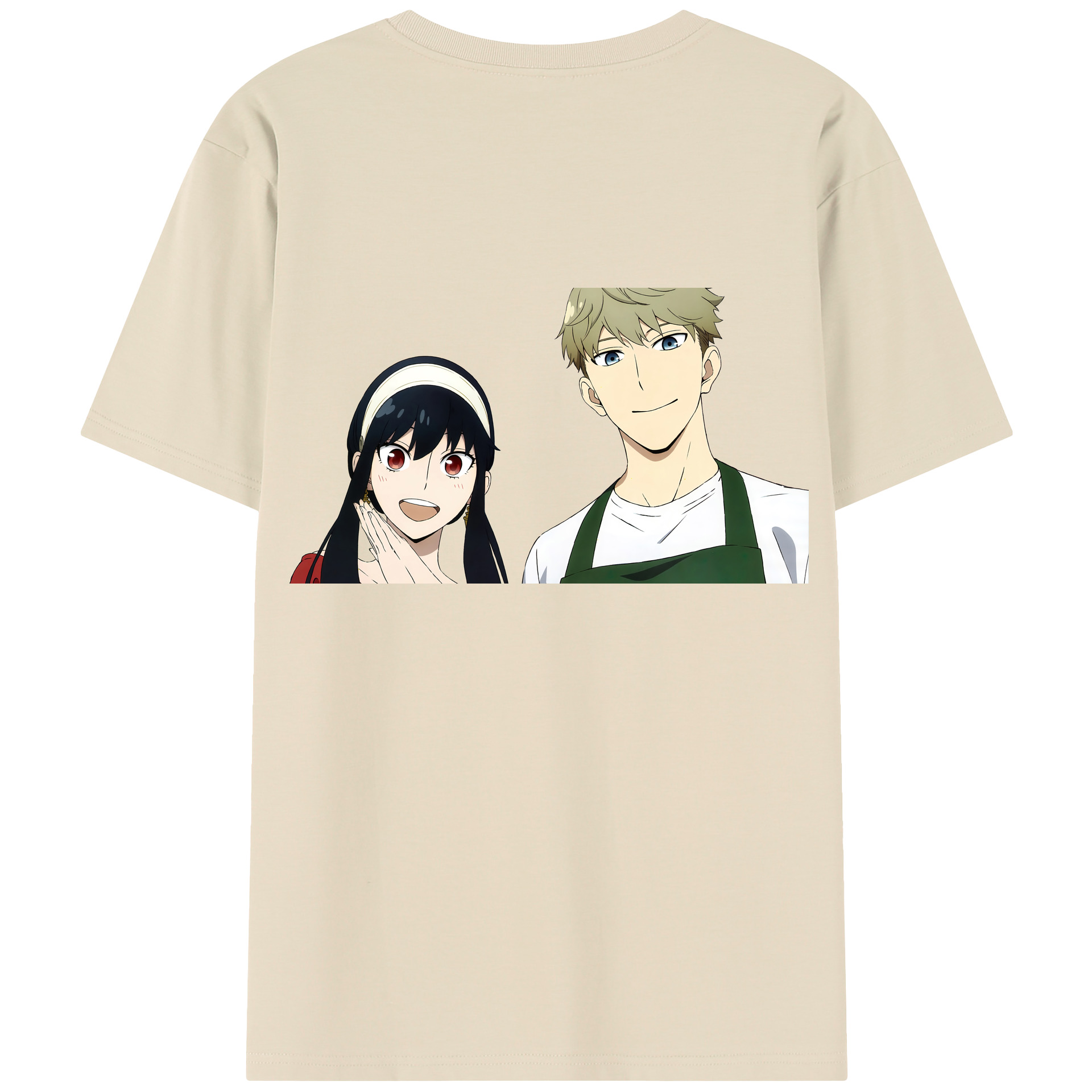 （画像用） SPY×FAMILY间谍家家酒 綿100％半袖Tシャツ（背面プリント）