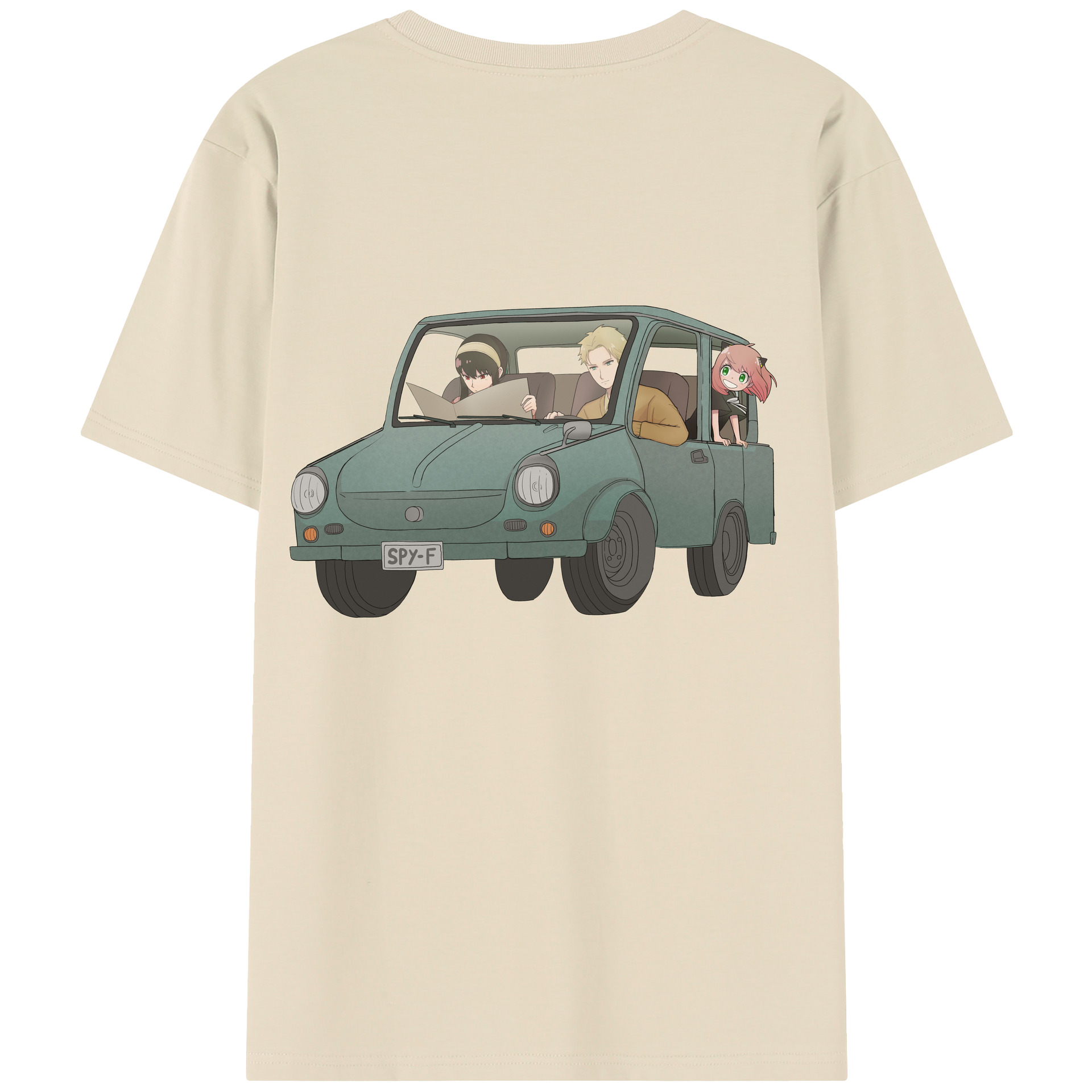 （画像用） SPY×FAMILY间谍家家酒 綿100％半袖Tシャツ（背面プリント）