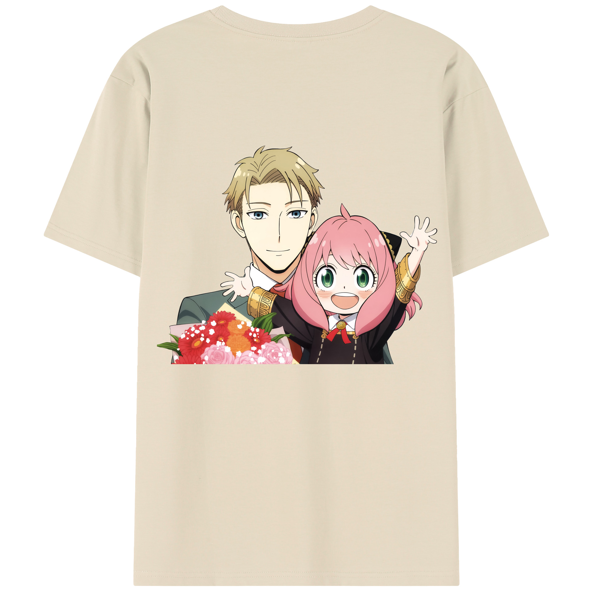 （画像用） SPY×FAMILY间谍家家酒 綿100％半袖Tシャツ（背面プリント）