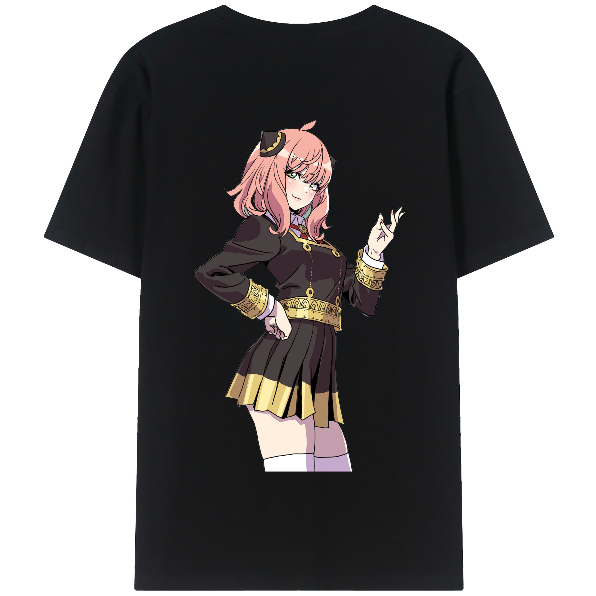 （画像用） SPY×FAMILY间谍家家酒 綿100％半袖Tシャツ（背面プリント）