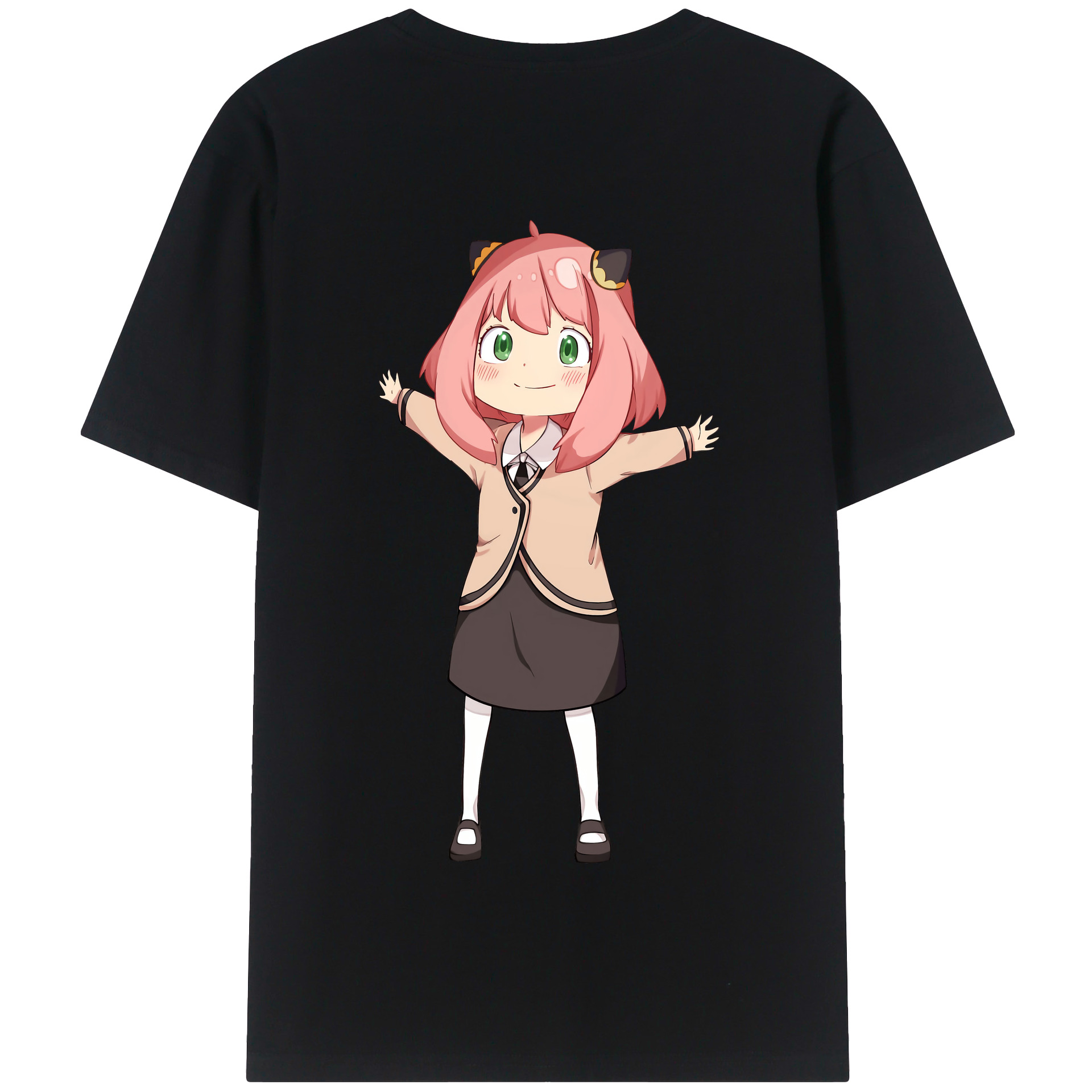 （画像用） SPY×FAMILY间谍家家酒 綿100％半袖Tシャツ（背面プリント）