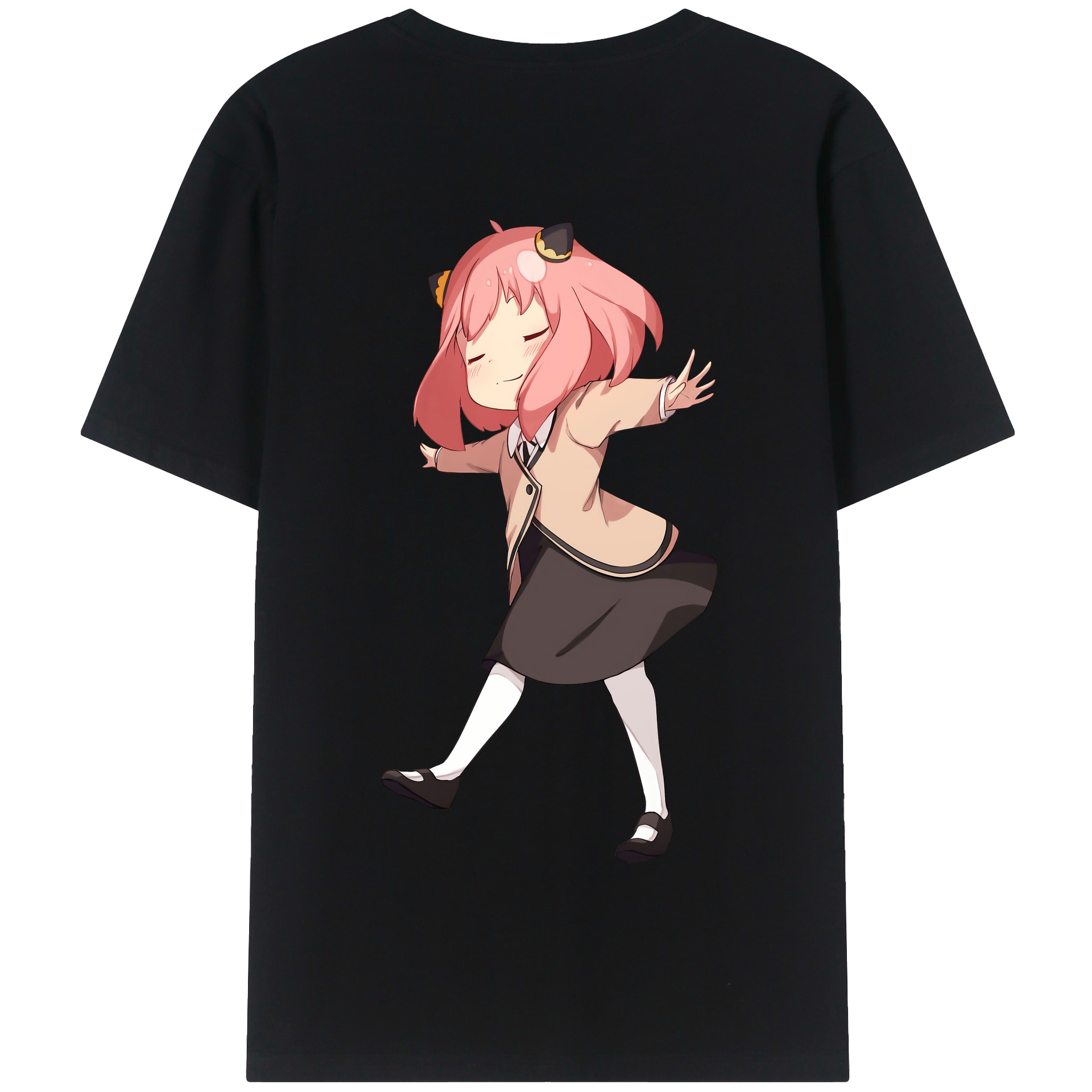 （画像用） SPY×FAMILY间谍家家酒 綿100％半袖Tシャツ（背面プリント）