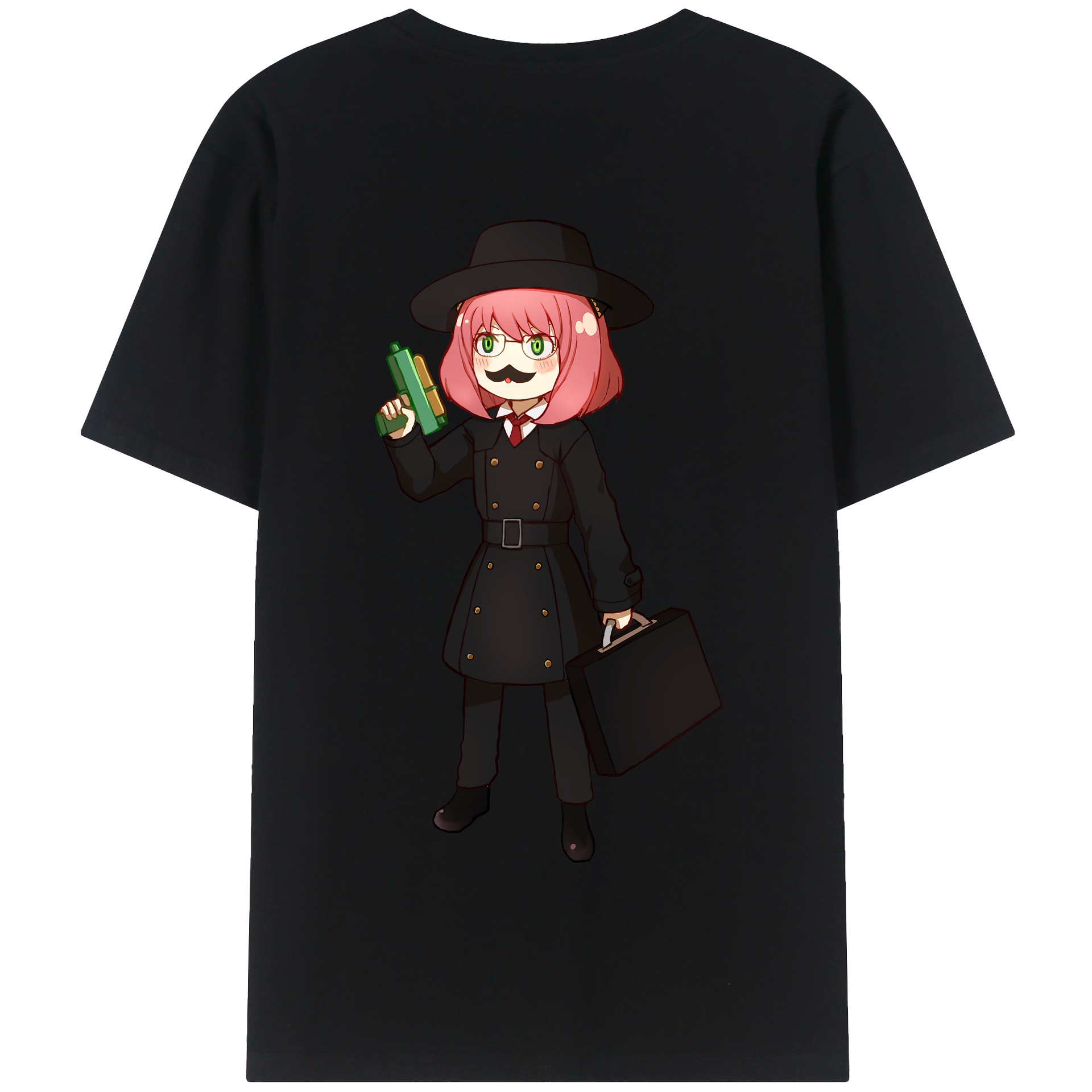（画像用） SPY×FAMILY间谍家家酒 綿100％半袖Tシャツ（背面プリント）