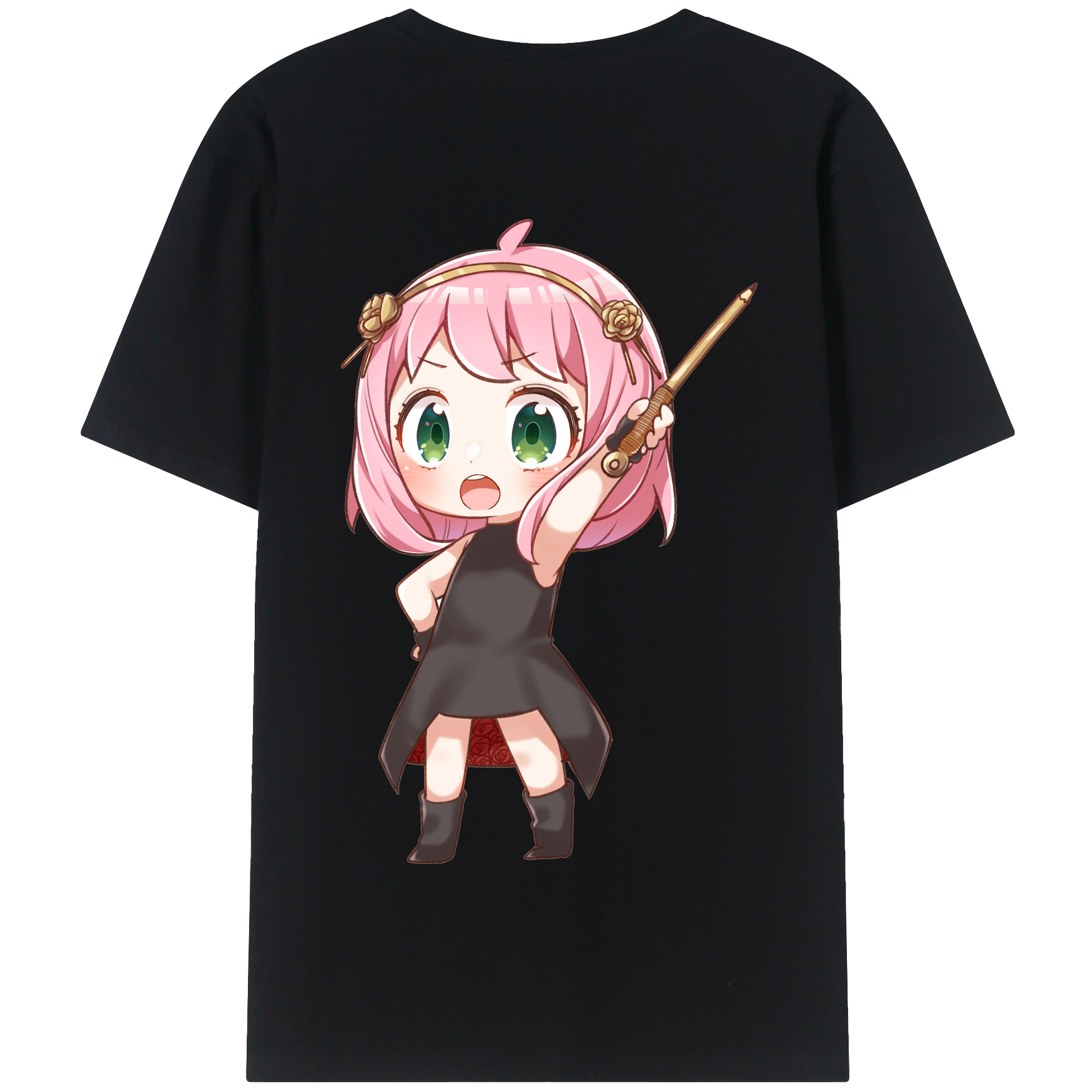 （画像用） SPY×FAMILY间谍家家酒 綿100％半袖Tシャツ（背面プリント）