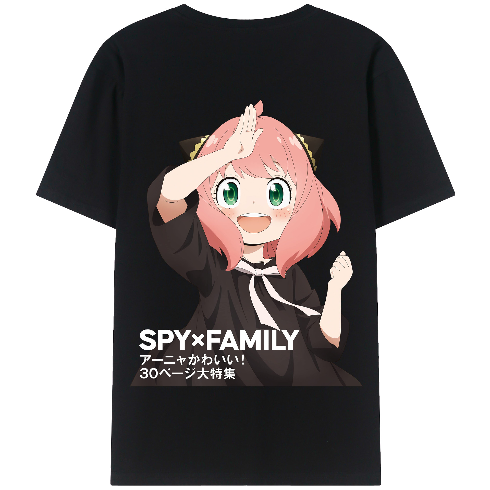 （画像用） SPY×FAMILY间谍家家酒 綿100％半袖Tシャツ（背面プリント）